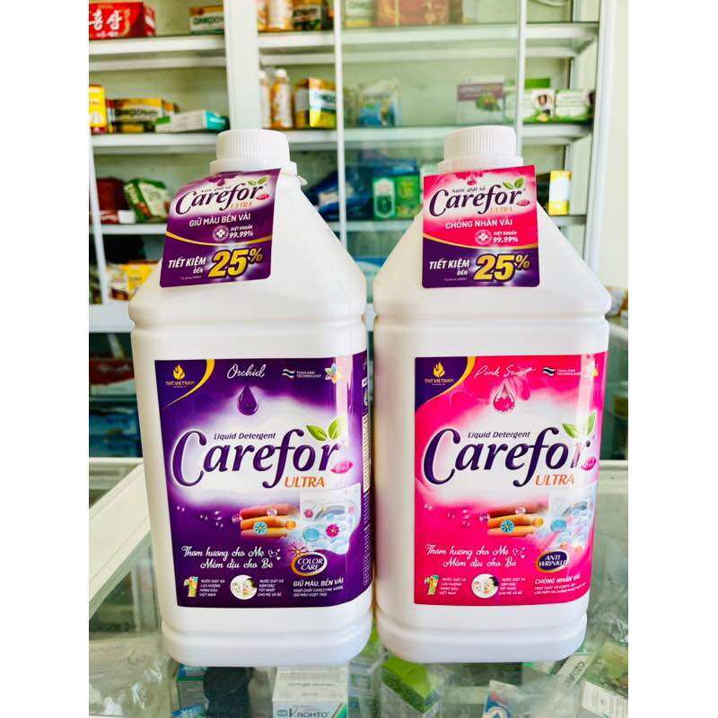 NƯỚC GIẶT XẢ 6in1 CAREFOR 3500ml