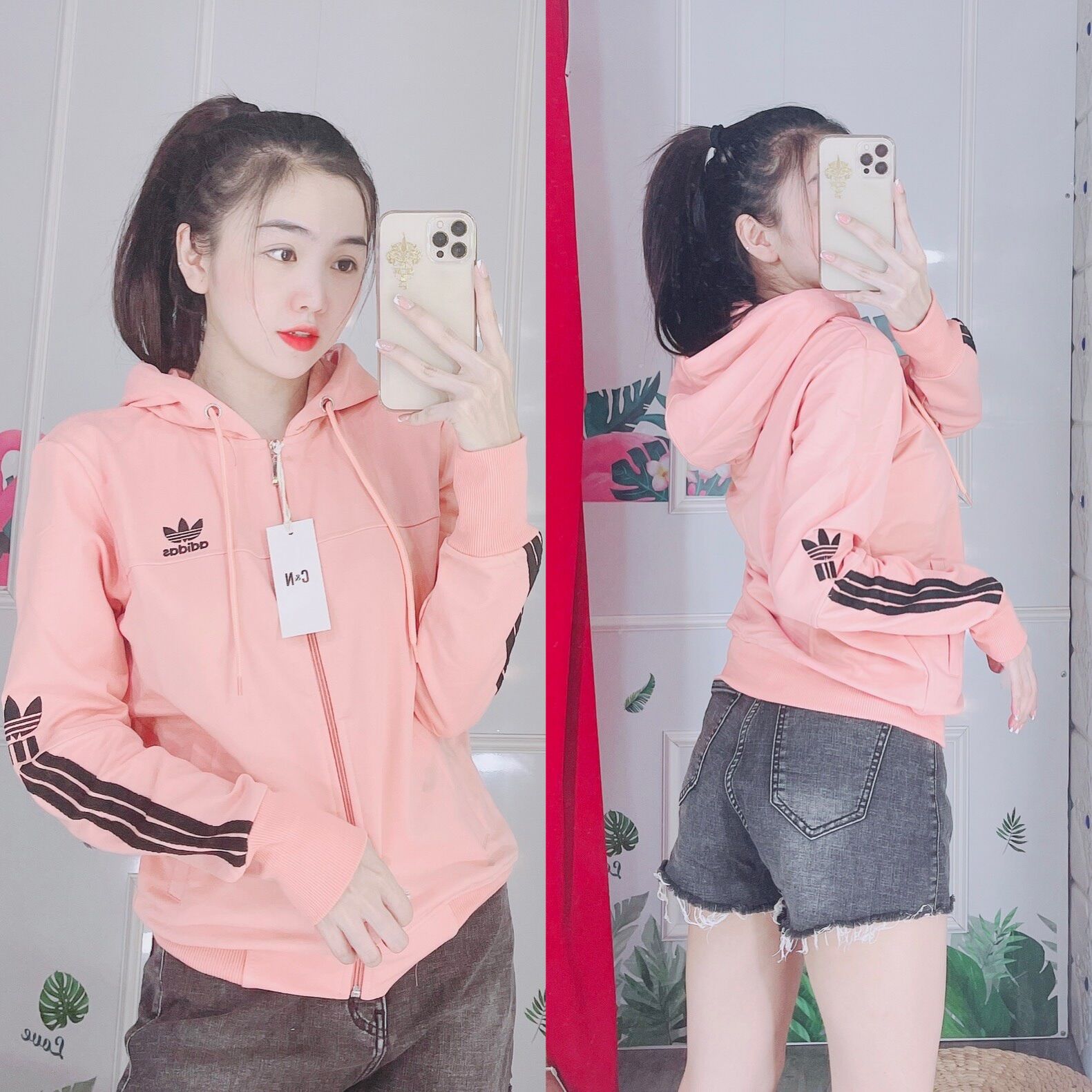 [ẢNH THẬT] Áo khoác nữ, áo khoác chống nắng cao cấp có nón rộng che nắng, chống tia UV, có túi bên trong rộng đựng đt tiện lợi