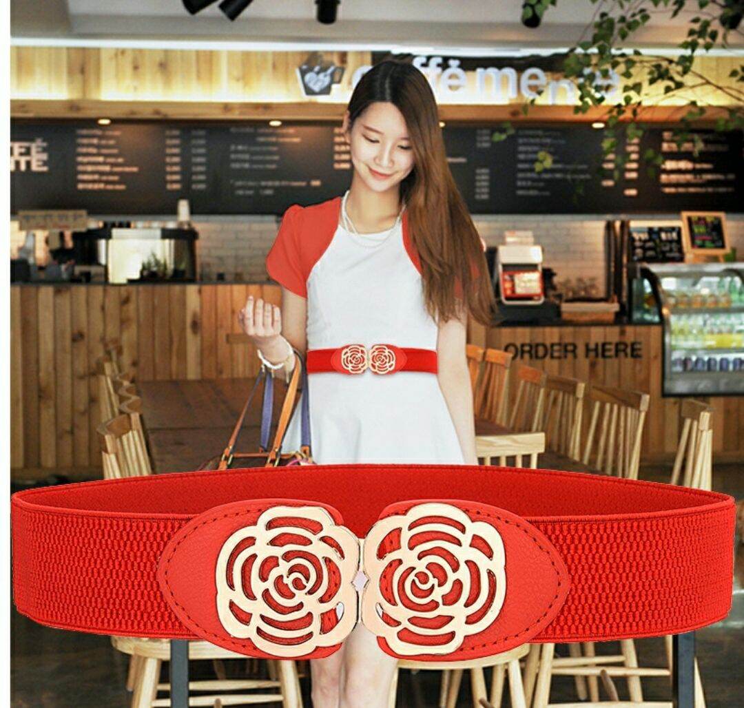 Thắt lưng dây nịt nữ đẹp mặc đầm váy thời trang Hàn Quốc