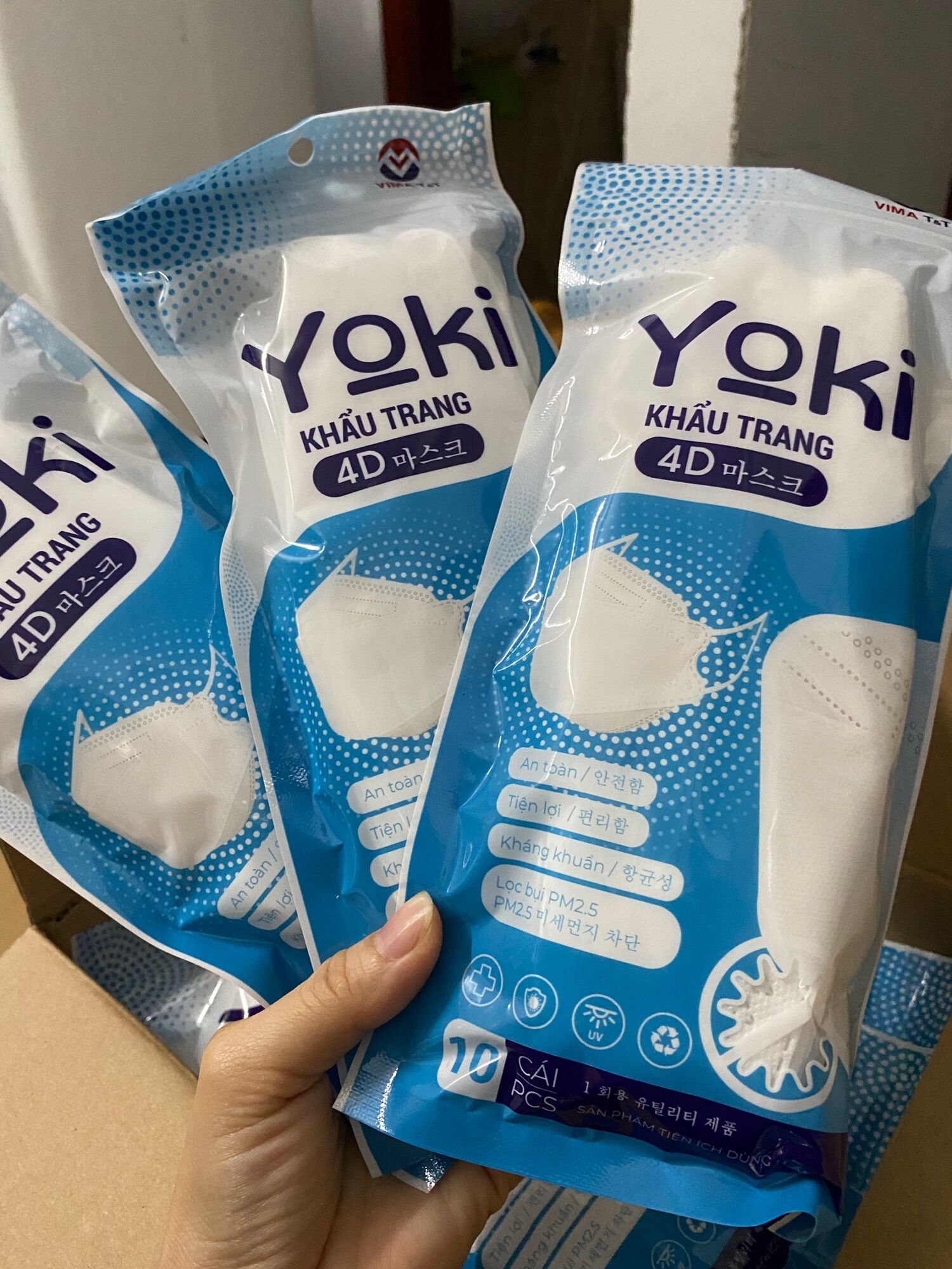 Combo 15 bịch Yoki kháng khuẩn giá sỉ