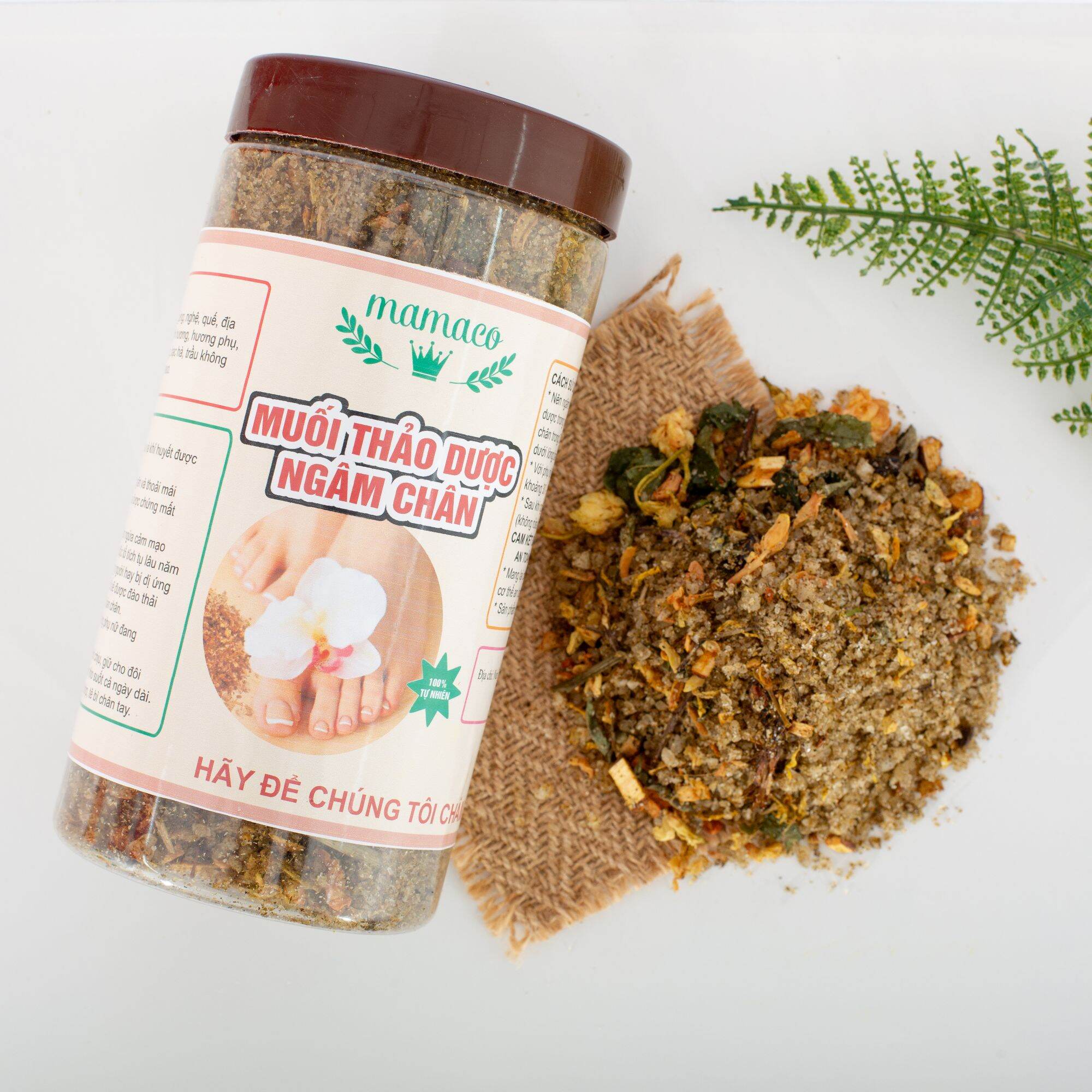 combo 3 muối thảo dược ngâm chân ( 3 hũ 1kg)