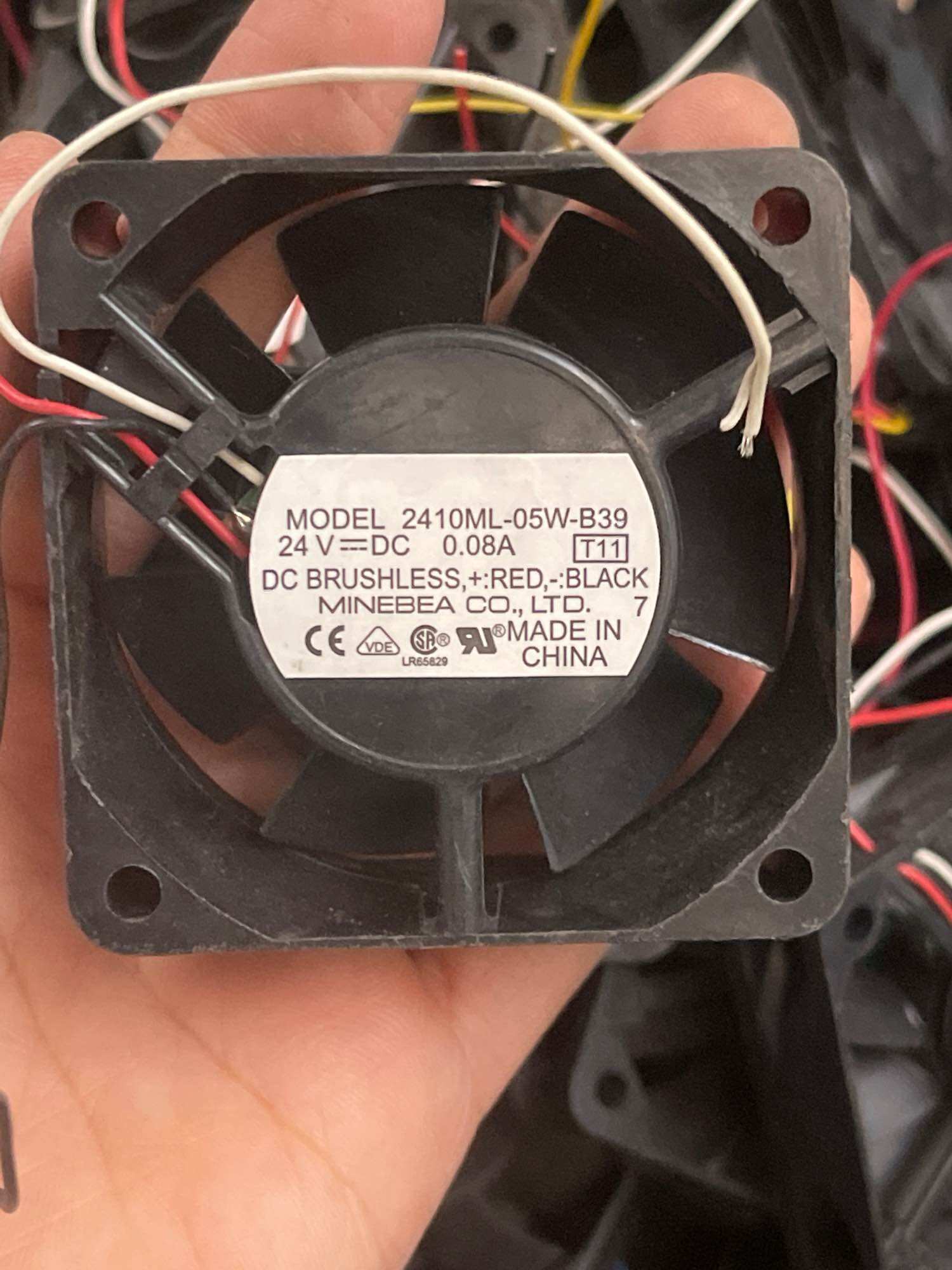 24V Cooling Fan, Size 6X6Cm