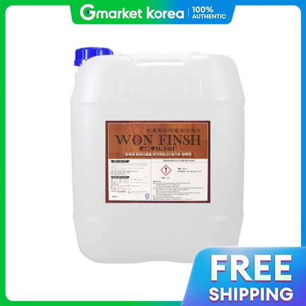 Won Finish (Wood-Specific Wax) 18.75L Wood Wax, Hardwood Floor Coating Agent, Floor Polish Giá 6,908,300 Đồng*Miễn phí vận chuyển