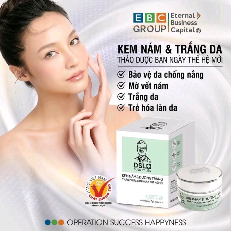 DSL – Kem Nám & Dưỡng Trắng Da Ban Đêm Thảo Dược Thế Hệ Mới