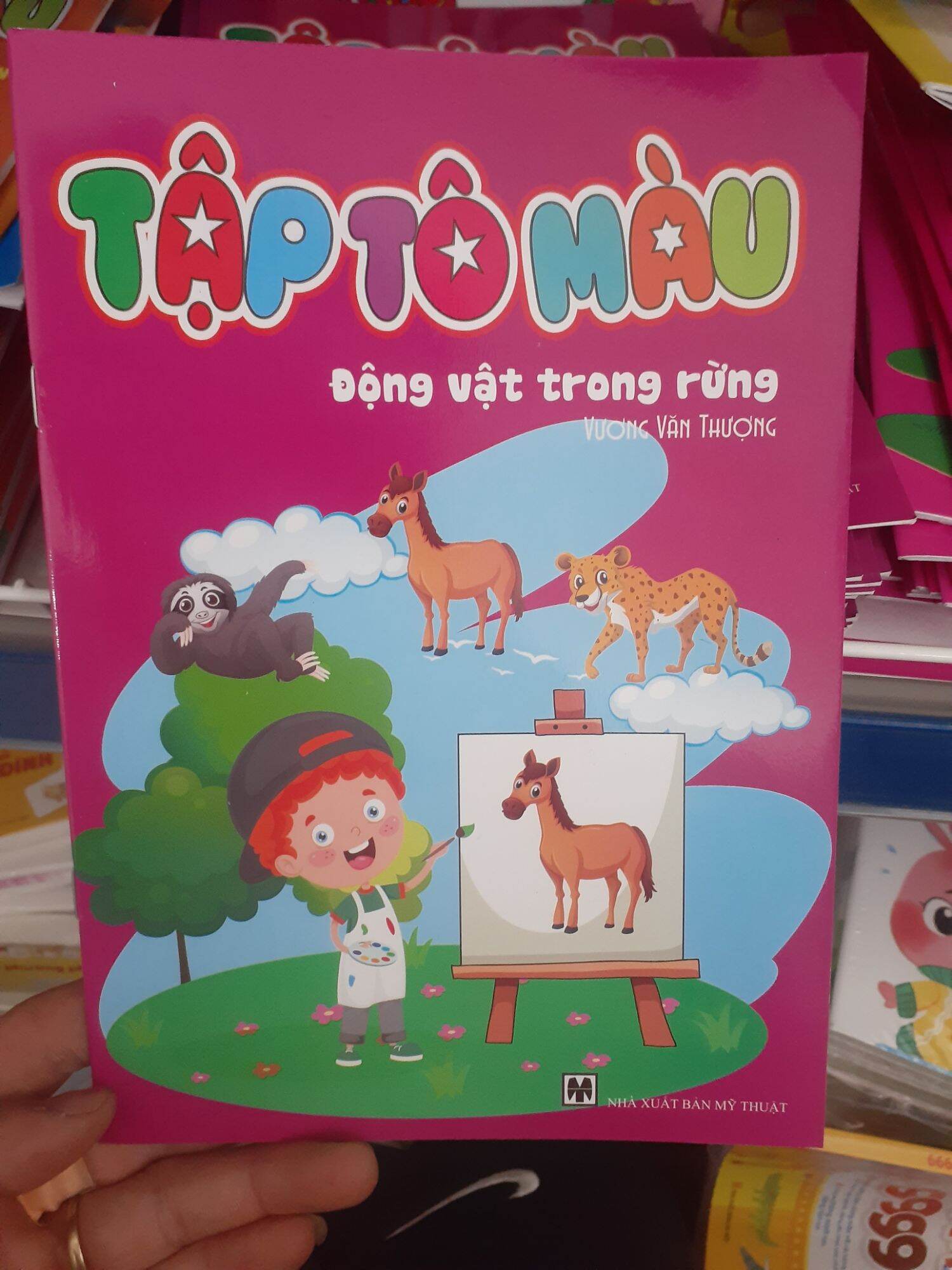 Tập tô màu cho bé nhiều chủ đề