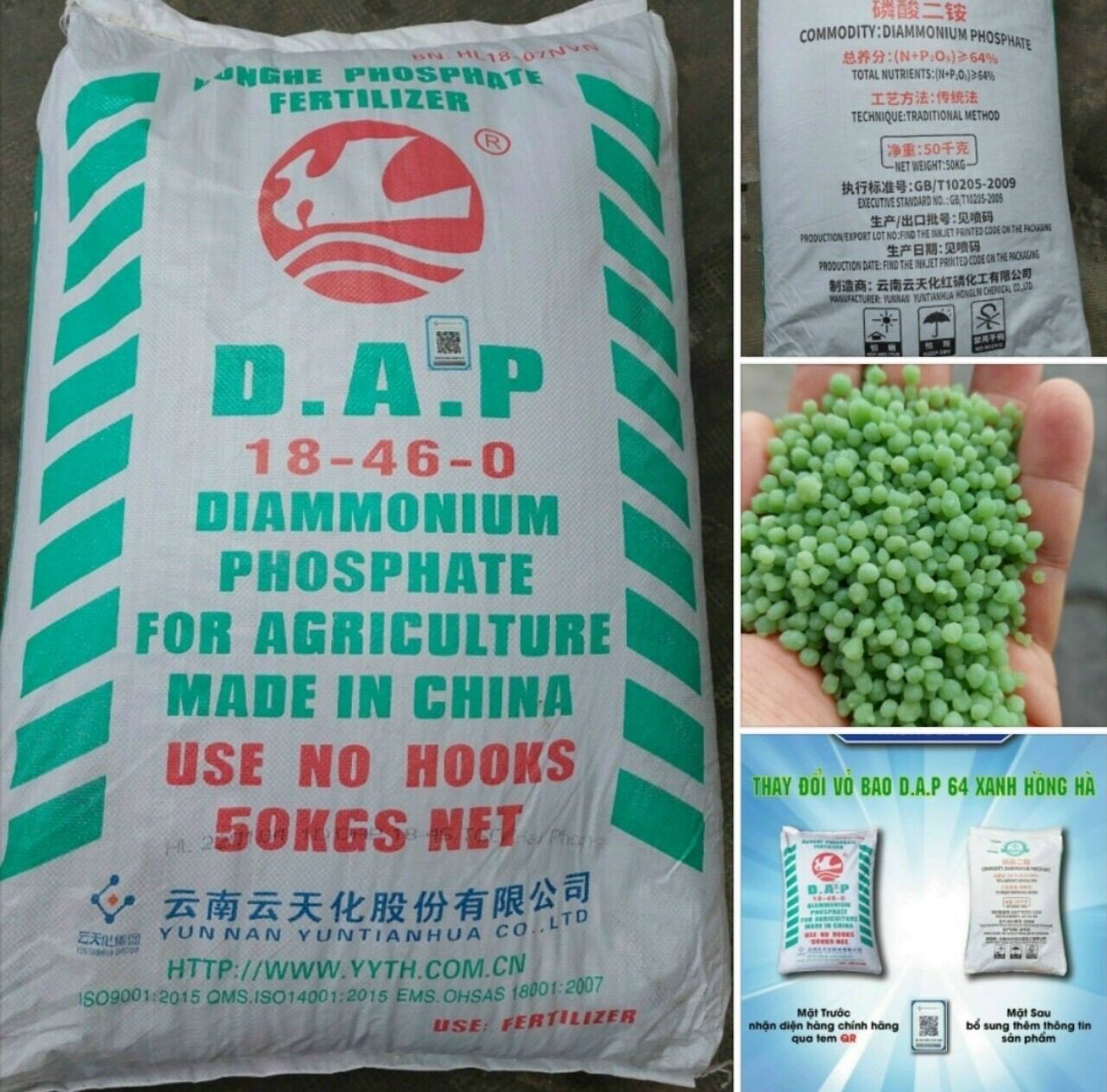 1kg phân dap xanh hồng hà