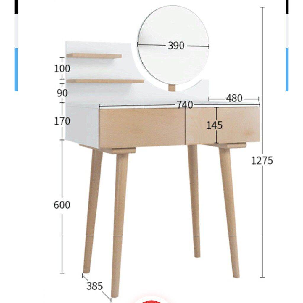 BÀN TRANG ĐIỂM (BP11) BÀN CHƯA KÈM GHẾ. (Ảnh Thật 4-5)