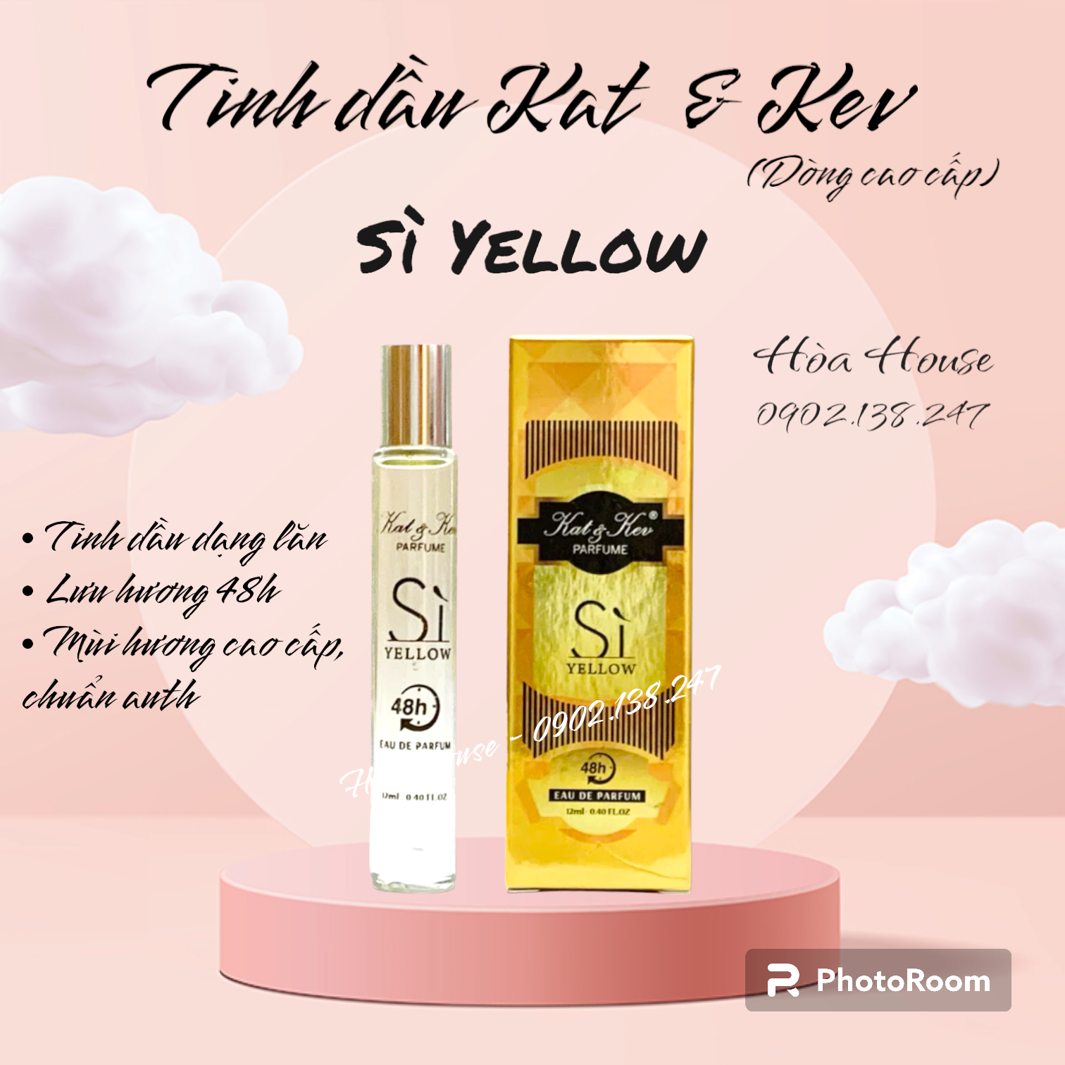 Nước hoa Kat & Kev - Sì Vàng