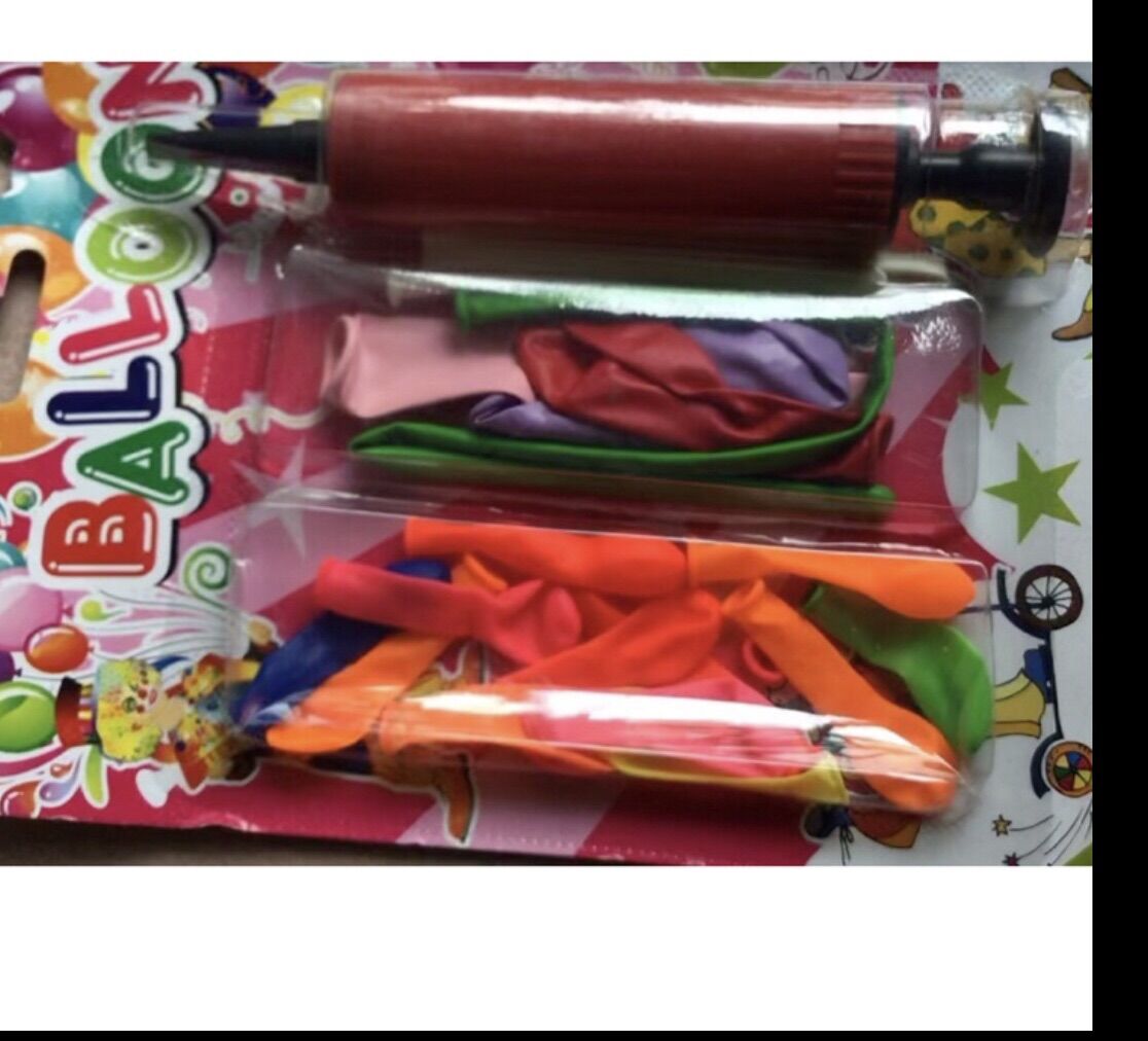 [HCM]Vĩ đồ chơi bong bóng & ống bơm