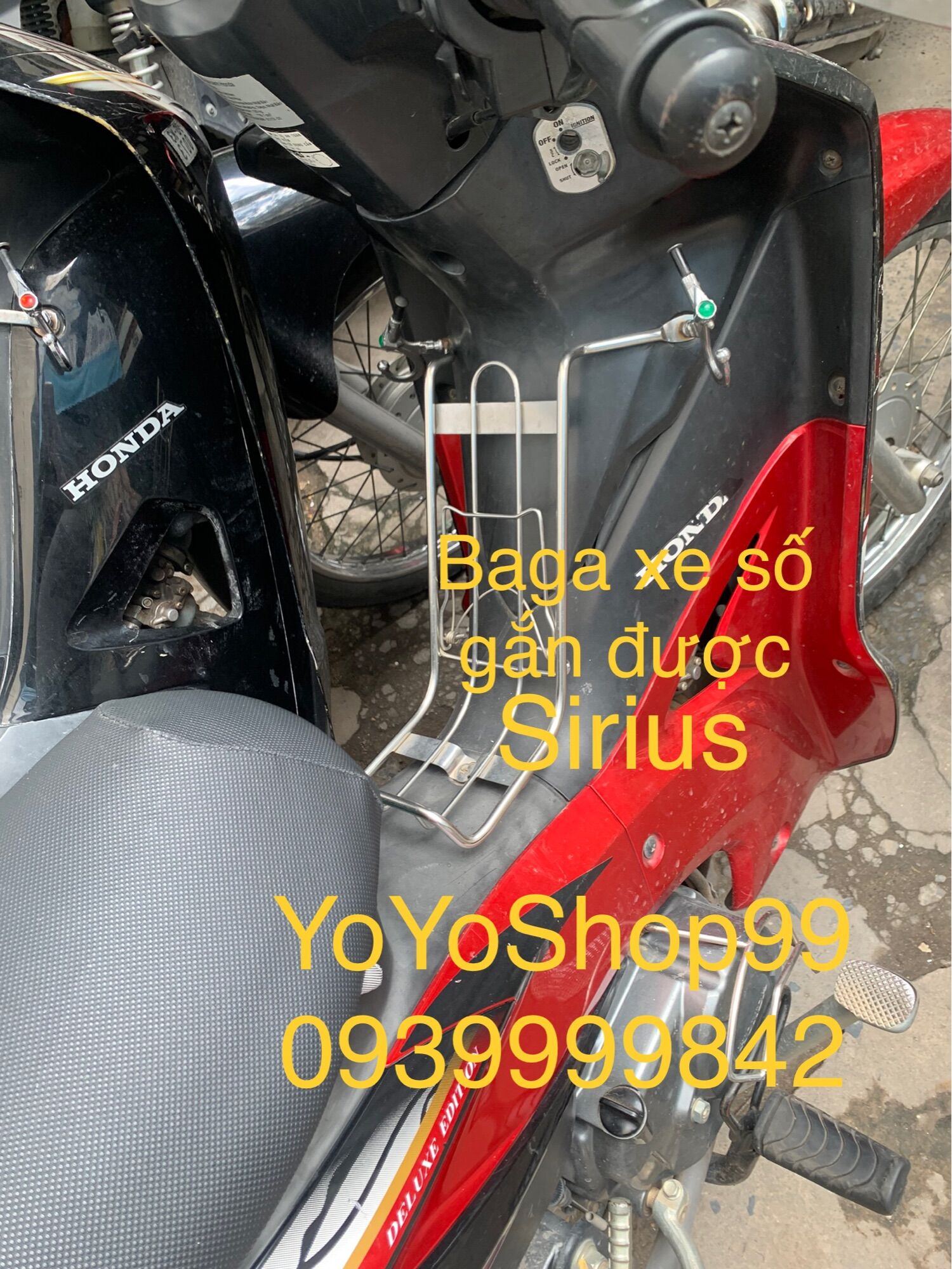 [HCM]Ghế ngồi xe máy cho bé xe số