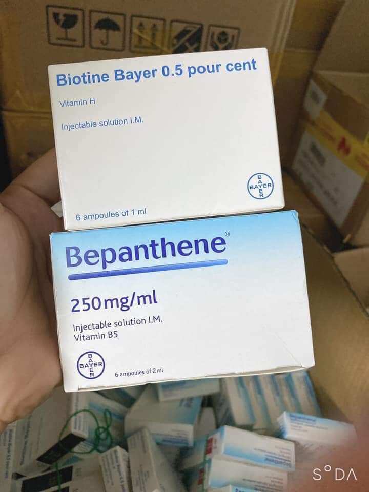 Bepanthen Bayer 250mg ml tiêm đen tóc