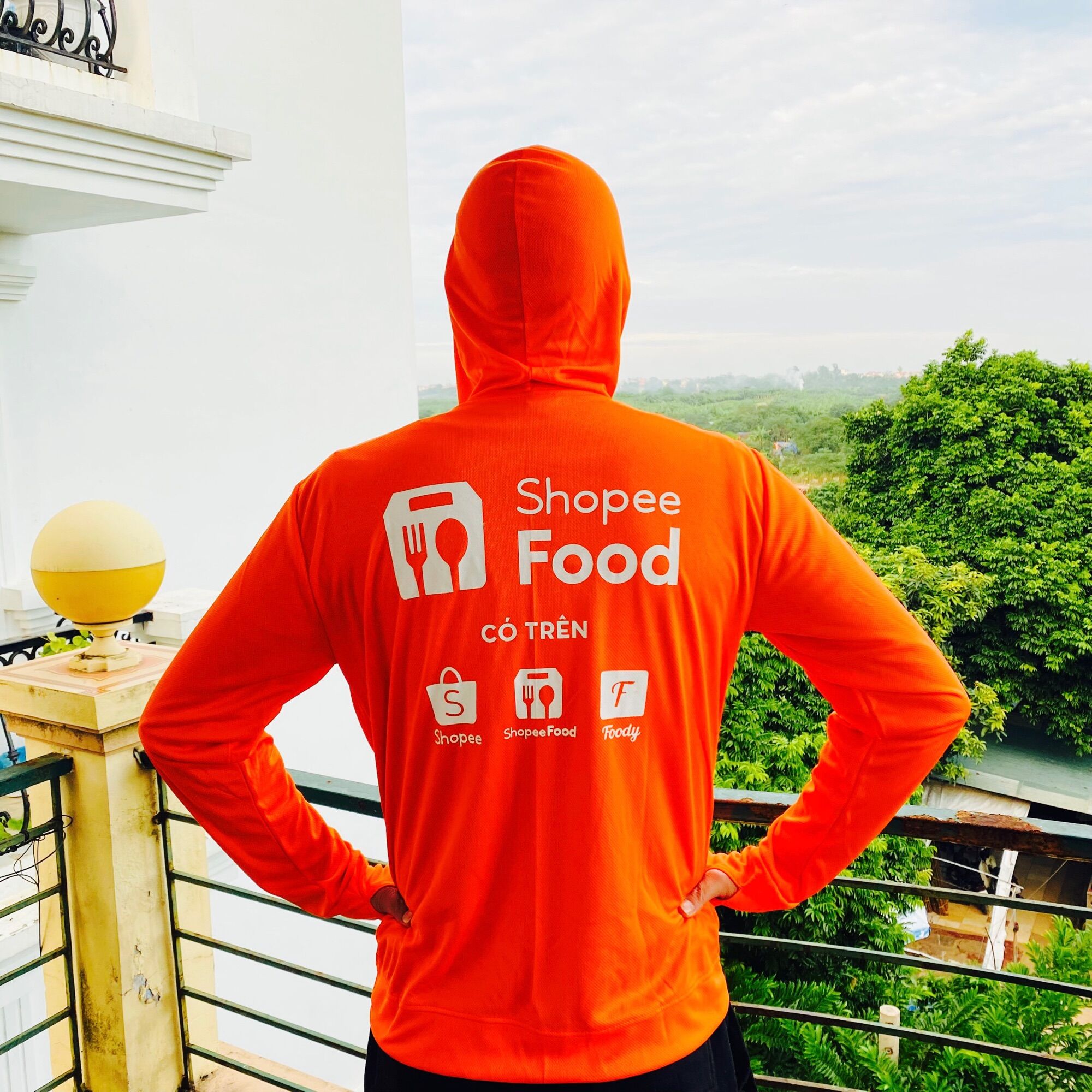 Áo Khoác SP Food Chống Nắng Shipper Giao Hàng