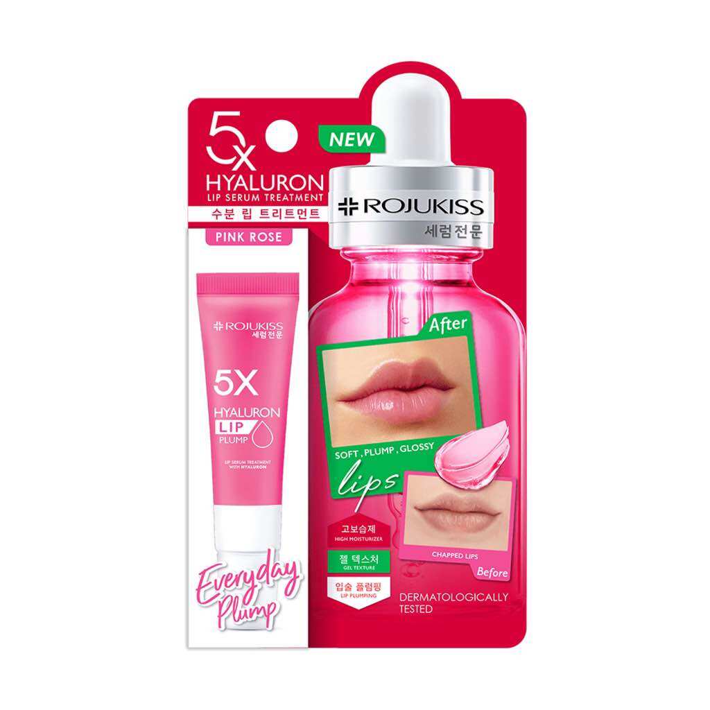 Son Dưỡng Ẩm Căng Bóng Môi Rojukiss 5X Serum Treatment 10ml
