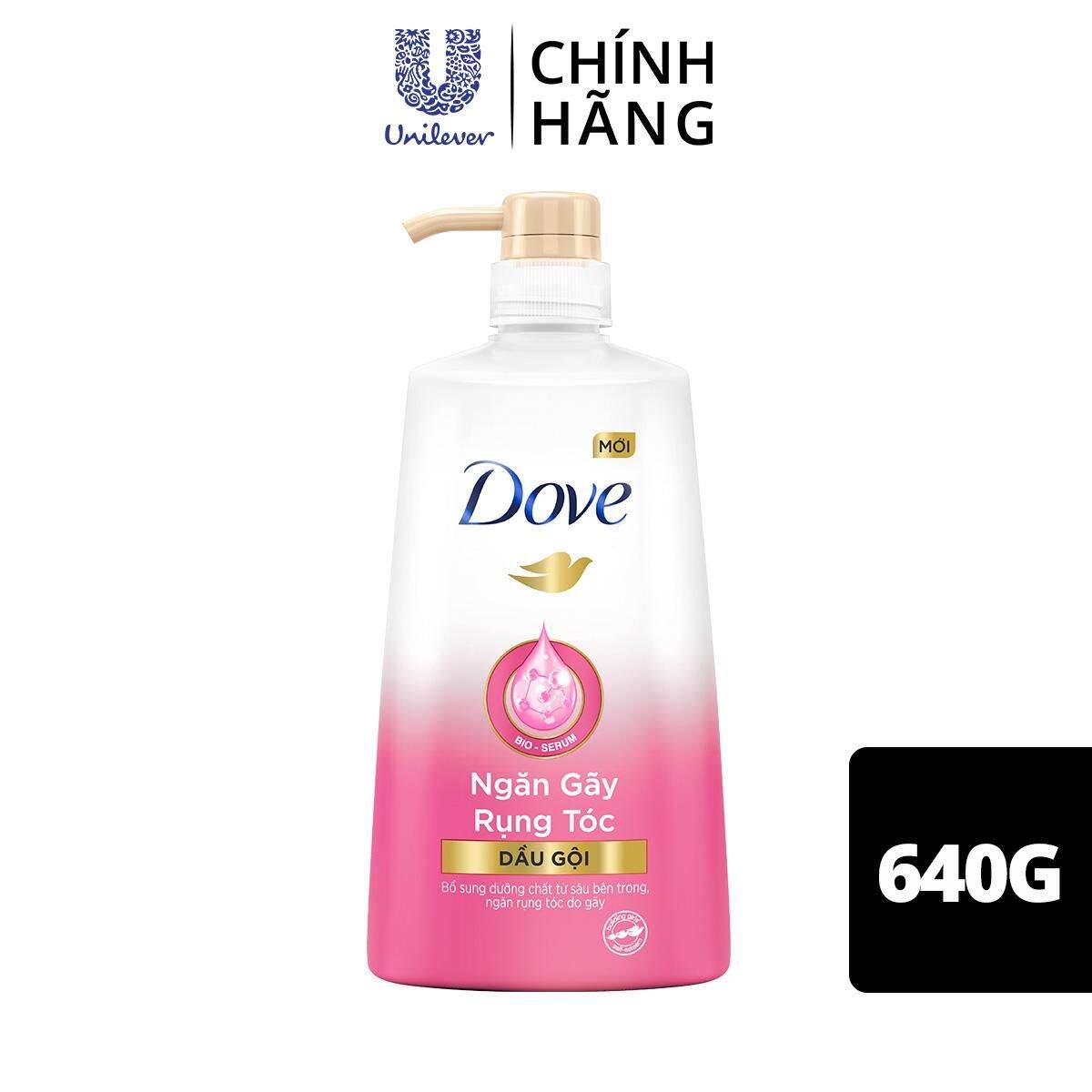 Dầu Gội giúp ngăn rụng tóc Dove Ngăn Gãy Rụng Tóc 640g
