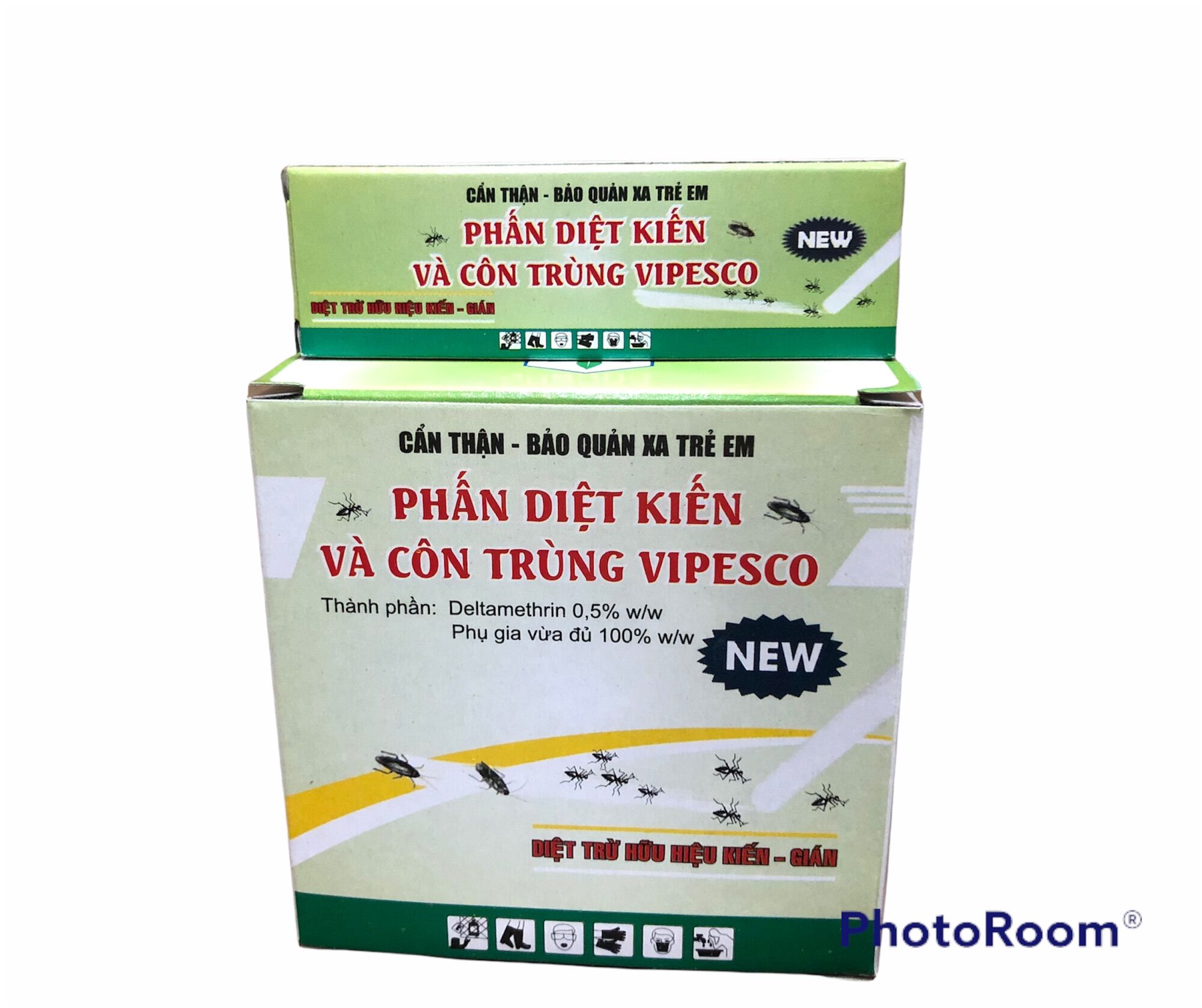 [HCM]Phấn Viên Diệt Kiến, Gián Vipesco (10 Hộp X 2 Viên)