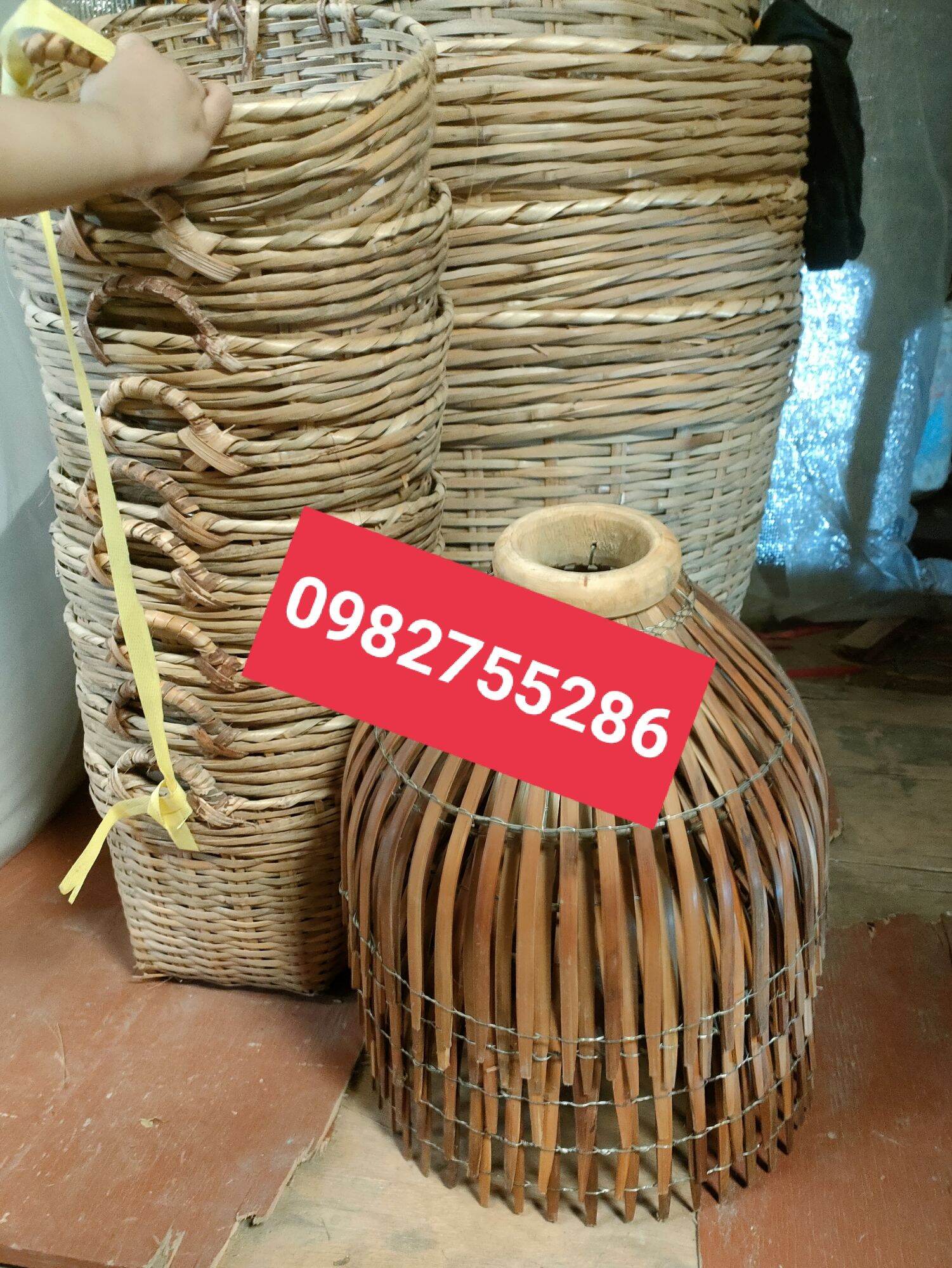 nơm tre bắt cá [32 × H27]