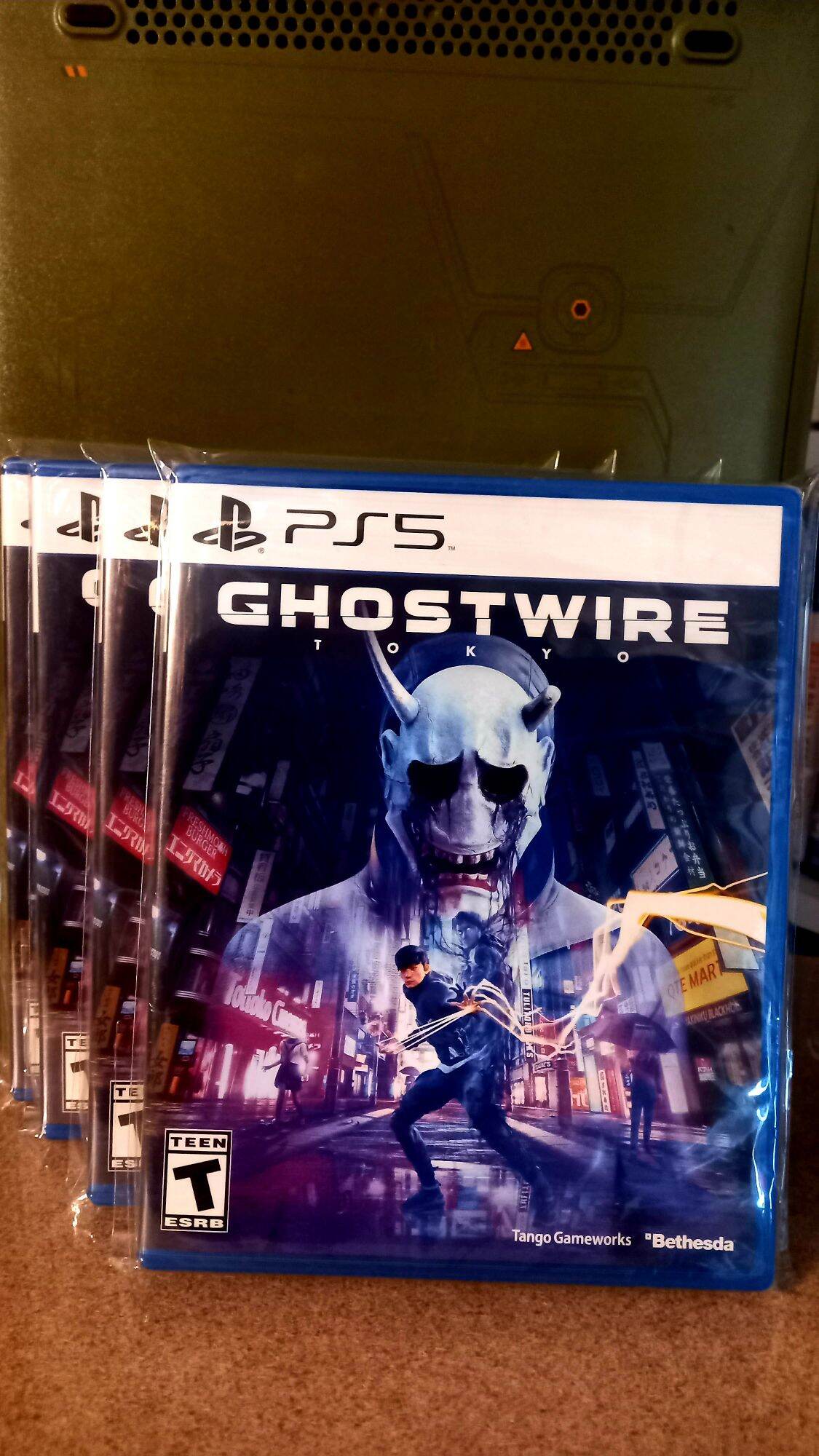 Đĩa game ps5 : Ghostwire tokyo (new)