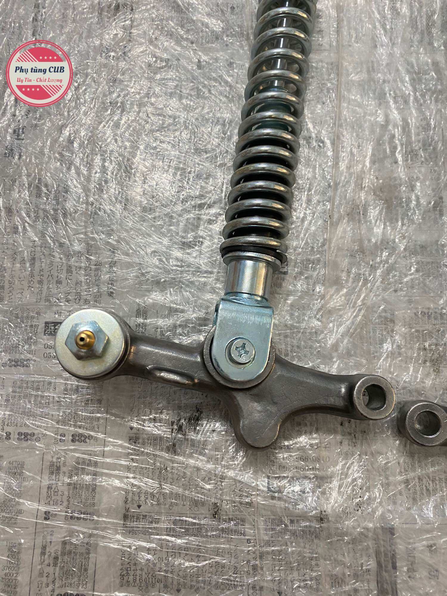 Bộ phuộc giò gà xe cub 78 hàng gia công