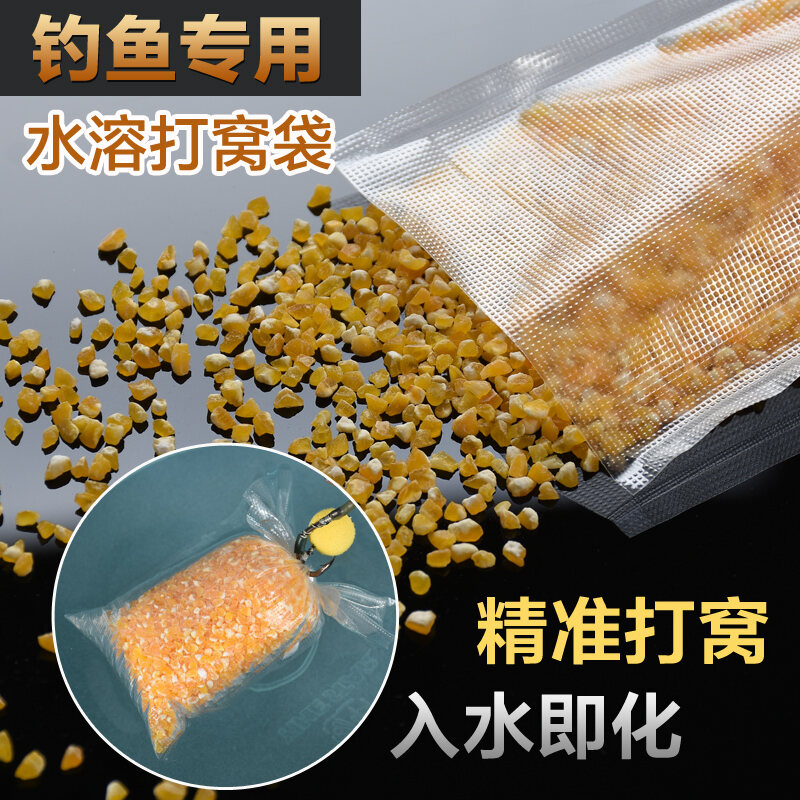 Túi đựng mồi tan trong nước pva túi đựng mồi câu cá tự động tạo tổ ong lưới tan trong nước