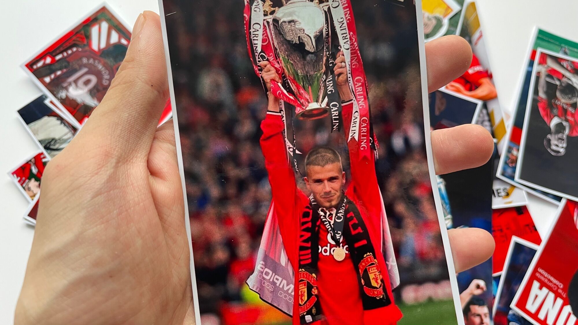 Set 40 hình dán sticker trang trí CLB Manchester United