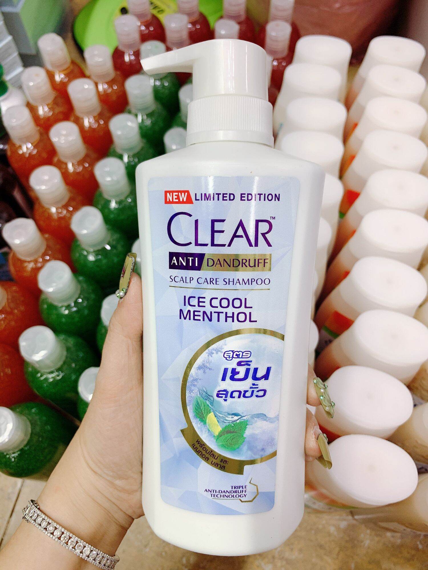 dầu gội clear thái lan