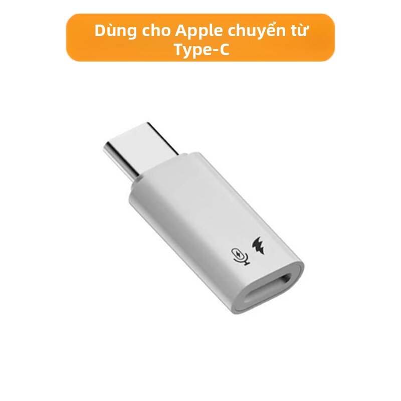 Đầu Chuyển Micro Không Dây Lavalier cho Apple 16/15 Type-C/Lightning sang USB OTG