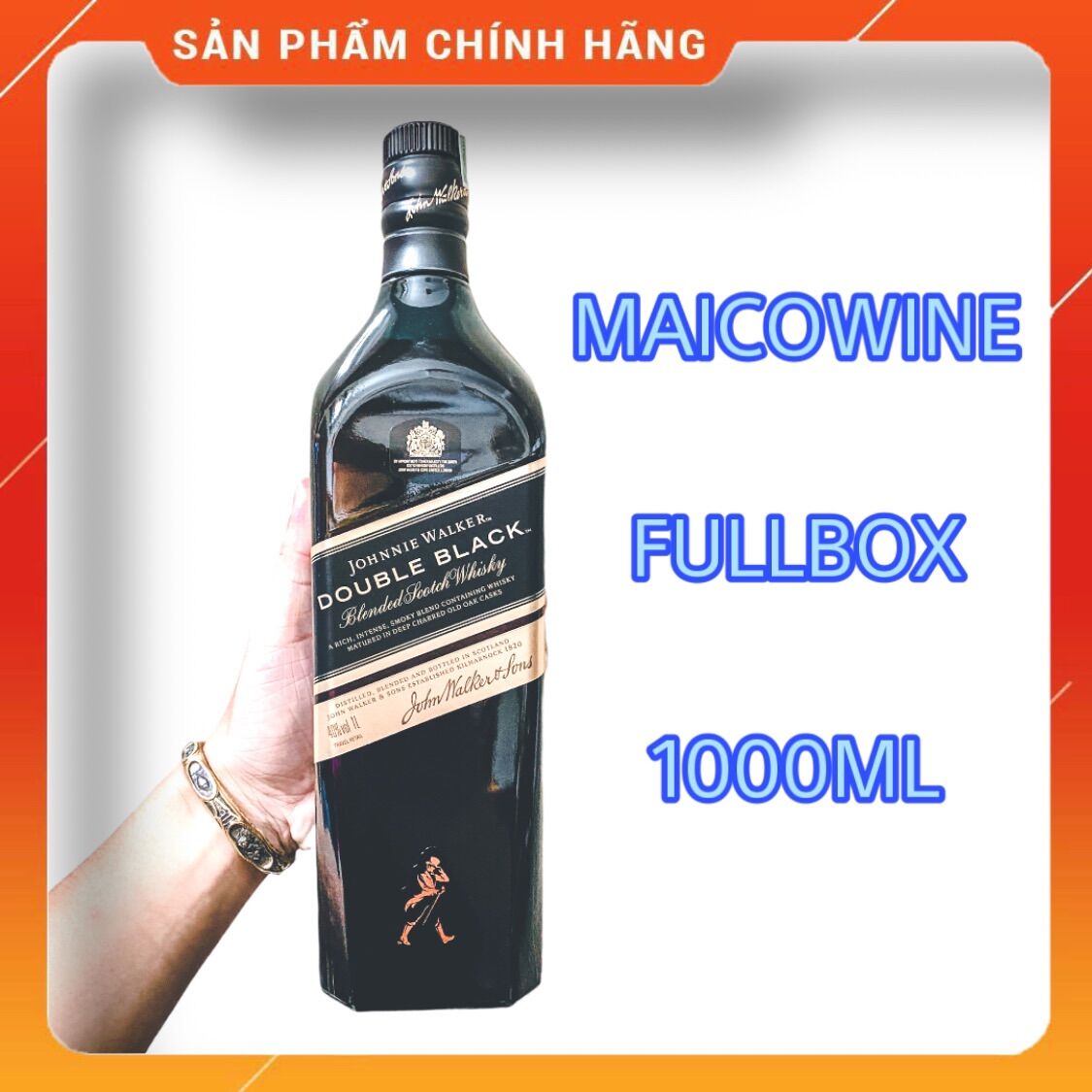 John.nie walker double black | fullbox 950k sale off 899k | double black 1000ml | decor | trang trí