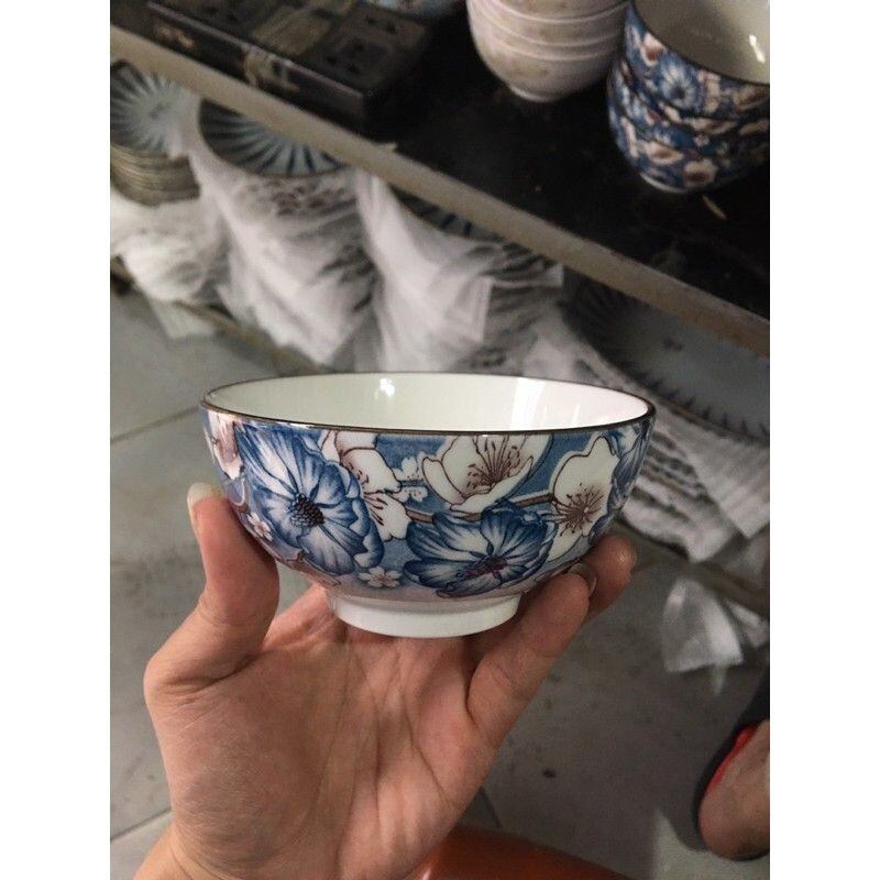 10 bát ăn cơm bát tràng, chén ăn cơm bát tràng, bát ăn cơm gốm sứ bát tràng
