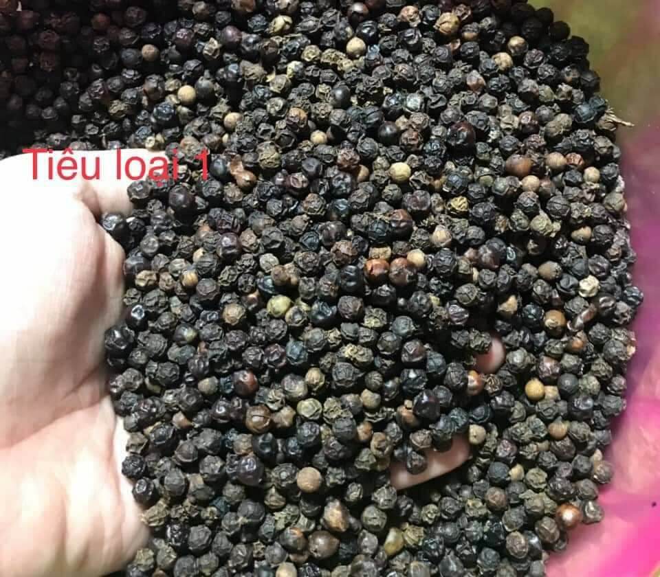 Tiêu đen sạch lựa tay. tiêu hạt, tiêu xay gói 500g