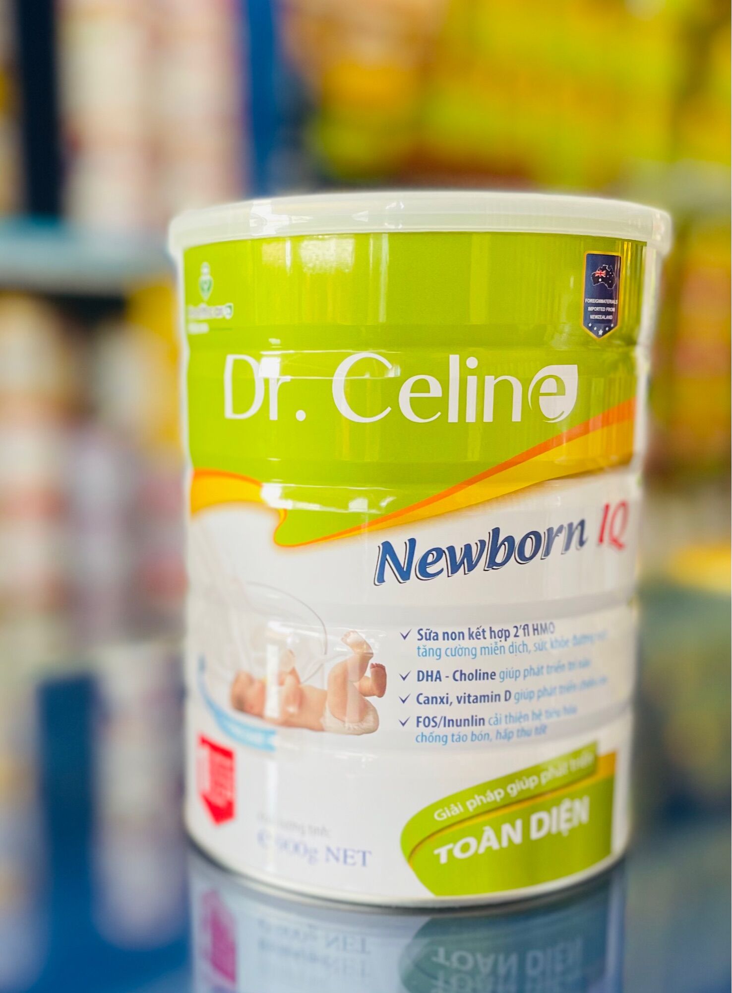 [Combo 2 Lon] Sữa Bột Dr.Celine Newbron IQ (900g)