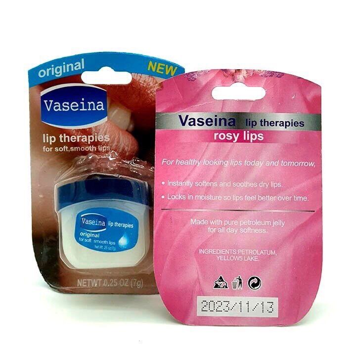 Dưỡng môi VASELINE 7g dạng hũ
