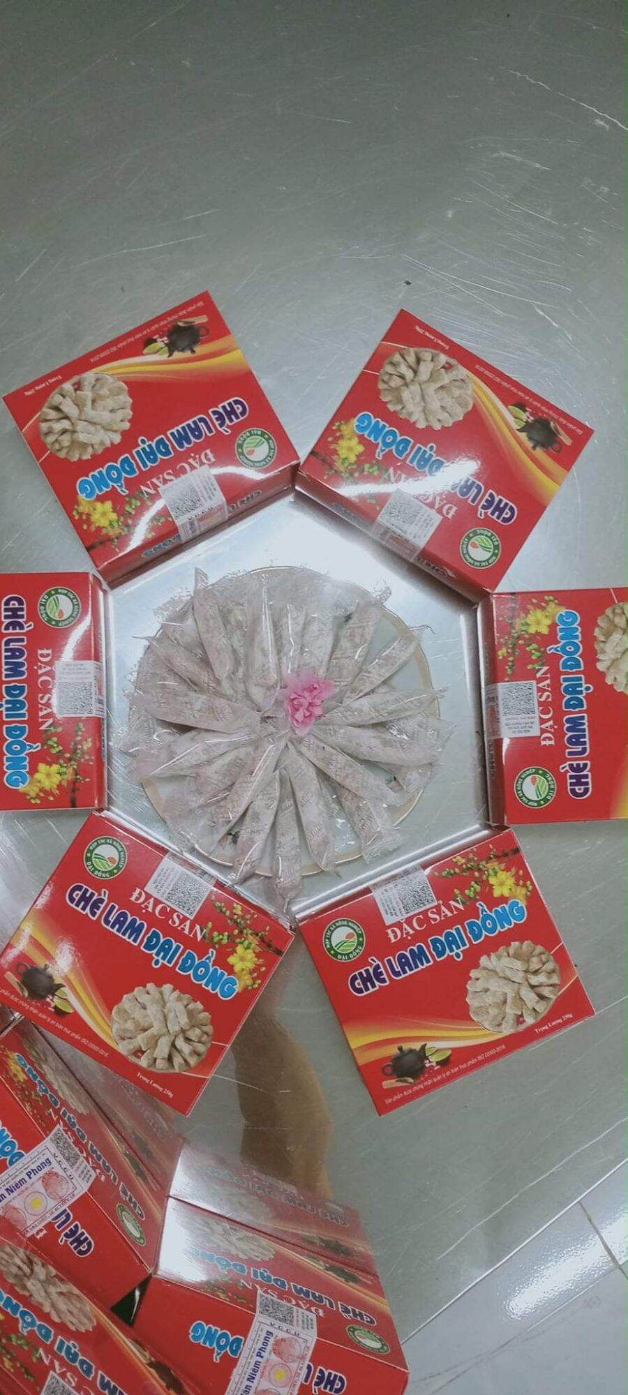 Kẹo Chè Lam đặc sản đại đồng (gói 200gr)
