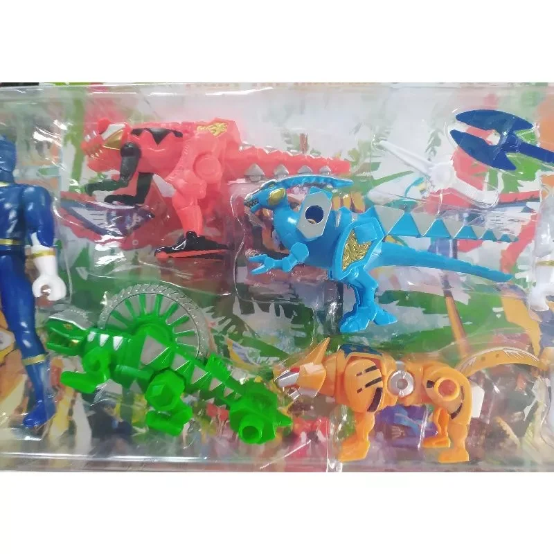 Bộ ráp siêu nhân khủng long mãnh thú