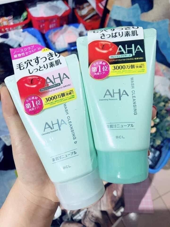 Sữa rửa mặt AHA Wash Cleansing Nhật Bản