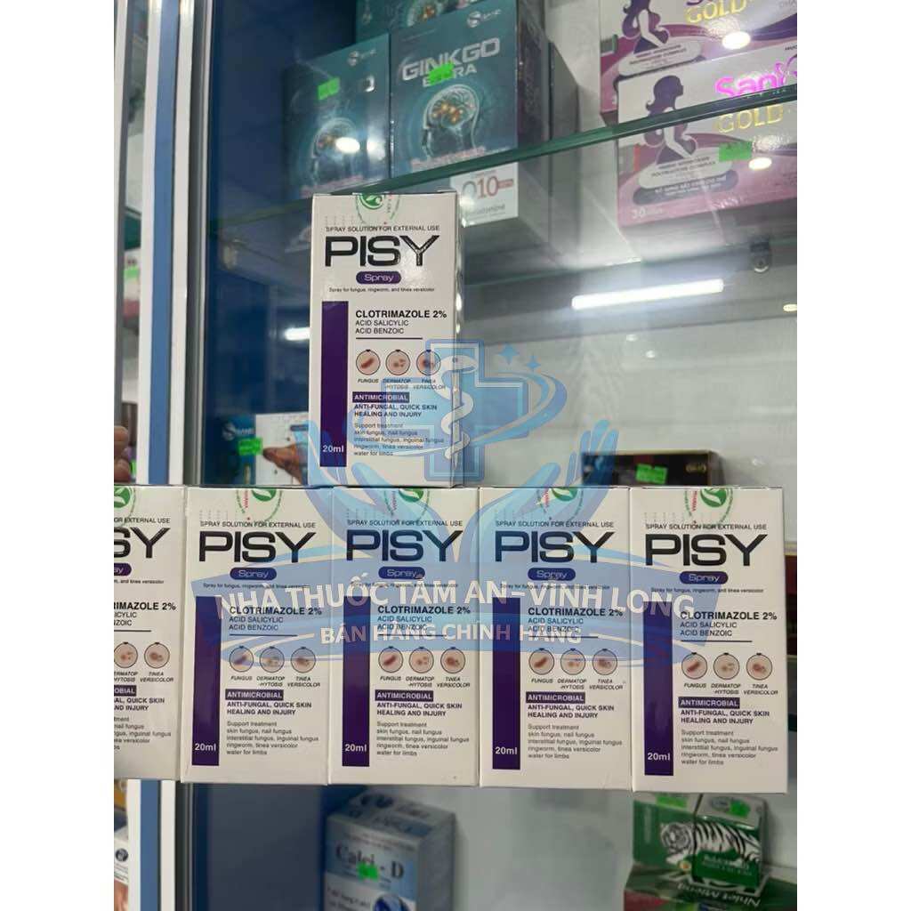 Dung dịch PISY SPRAY 2% - 20ml