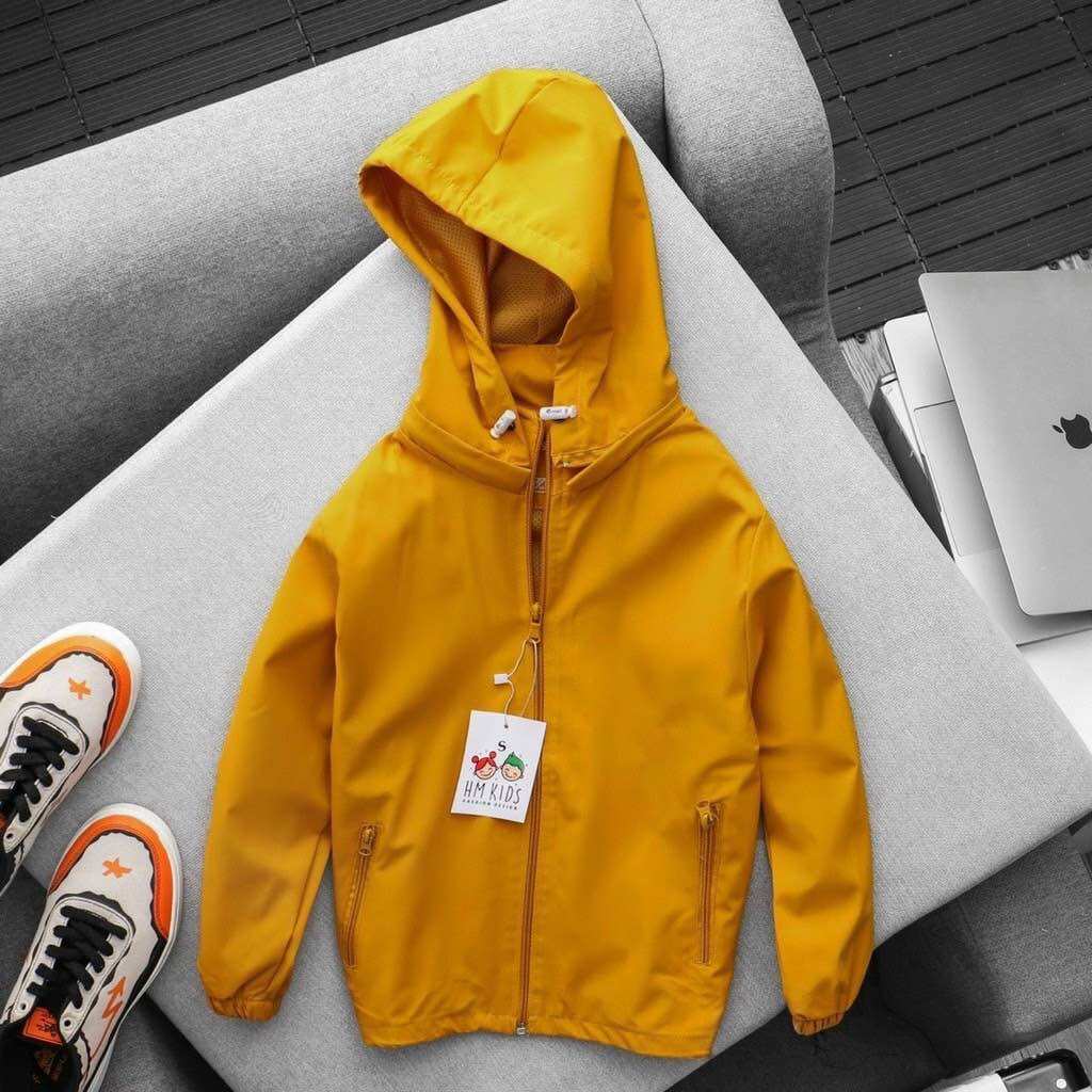 Áo Khoác Gió Trẻ Em Unisex Nam Nữ