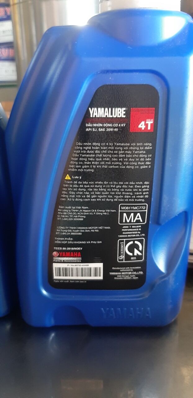 NHỚT YAMAHA XE SỐ 4T