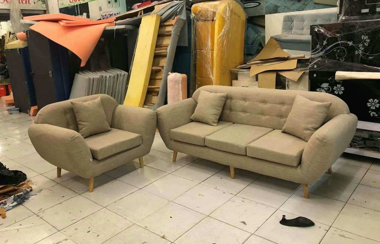 Combo sofa băng TB-126 ( 1 băng+1 ghế đơn+1 đôn)