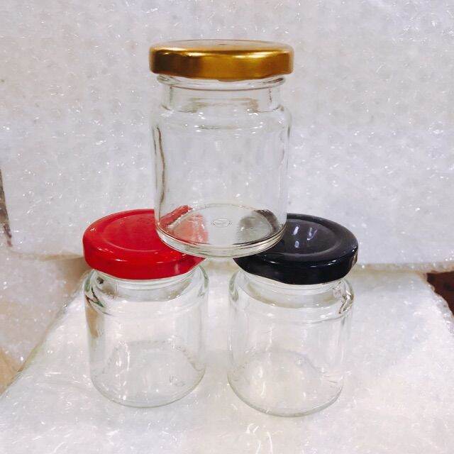 Lọ thủy tinh 75 ml - hủ đựng yến , mật ong, sữa ong chúa