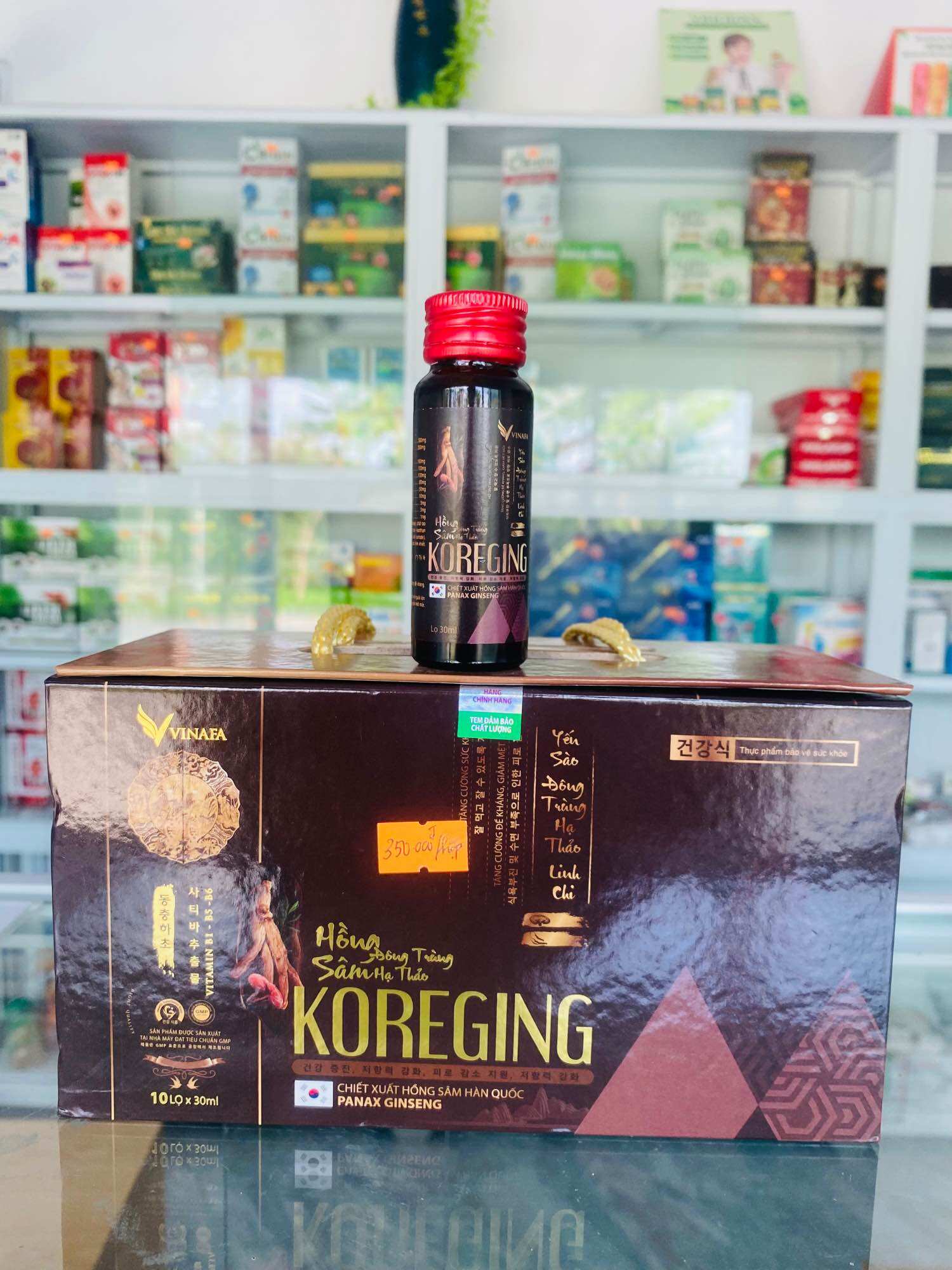 Nước Hồng sâm, đông trùng hạ thảo