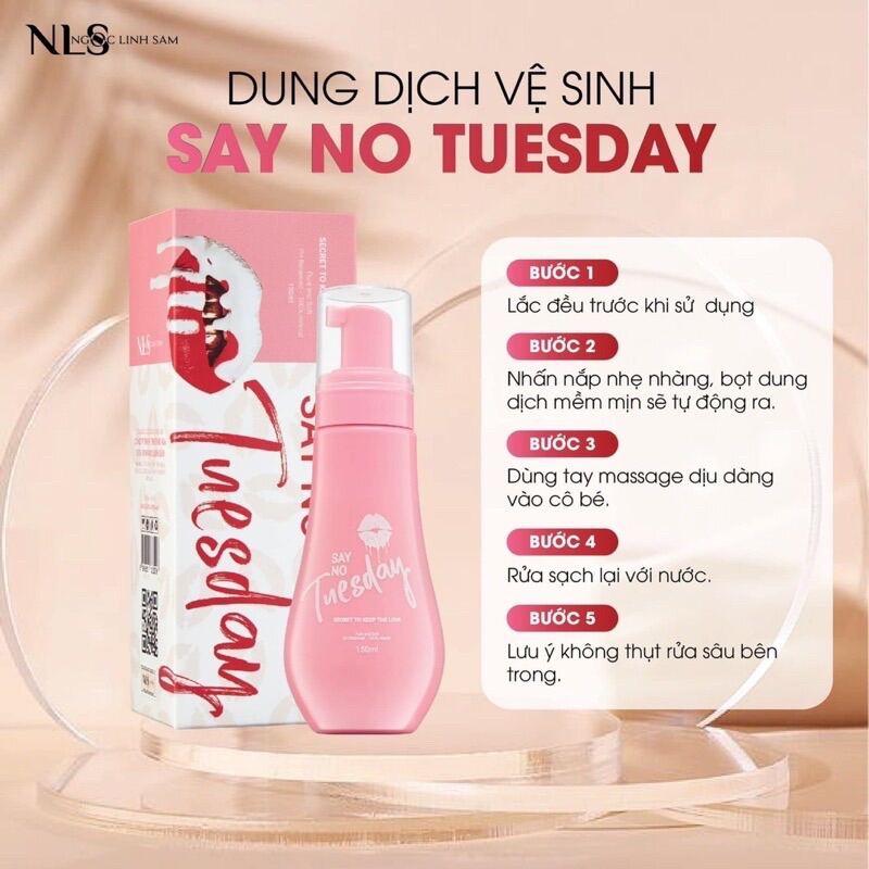 [CHÍNH HÃNG] Dung Dịch Vệ Sinh Say No Tuesday & Nước Hoa Xịt Anti Tuesday - Combo Cho "Cô Bé" Thơm H