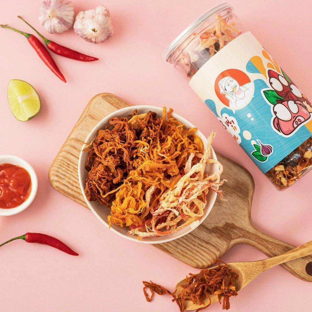 KHÔ MIX 3 VỊ ( GÀ - MỰC - HEO ) HŨ PET 300G