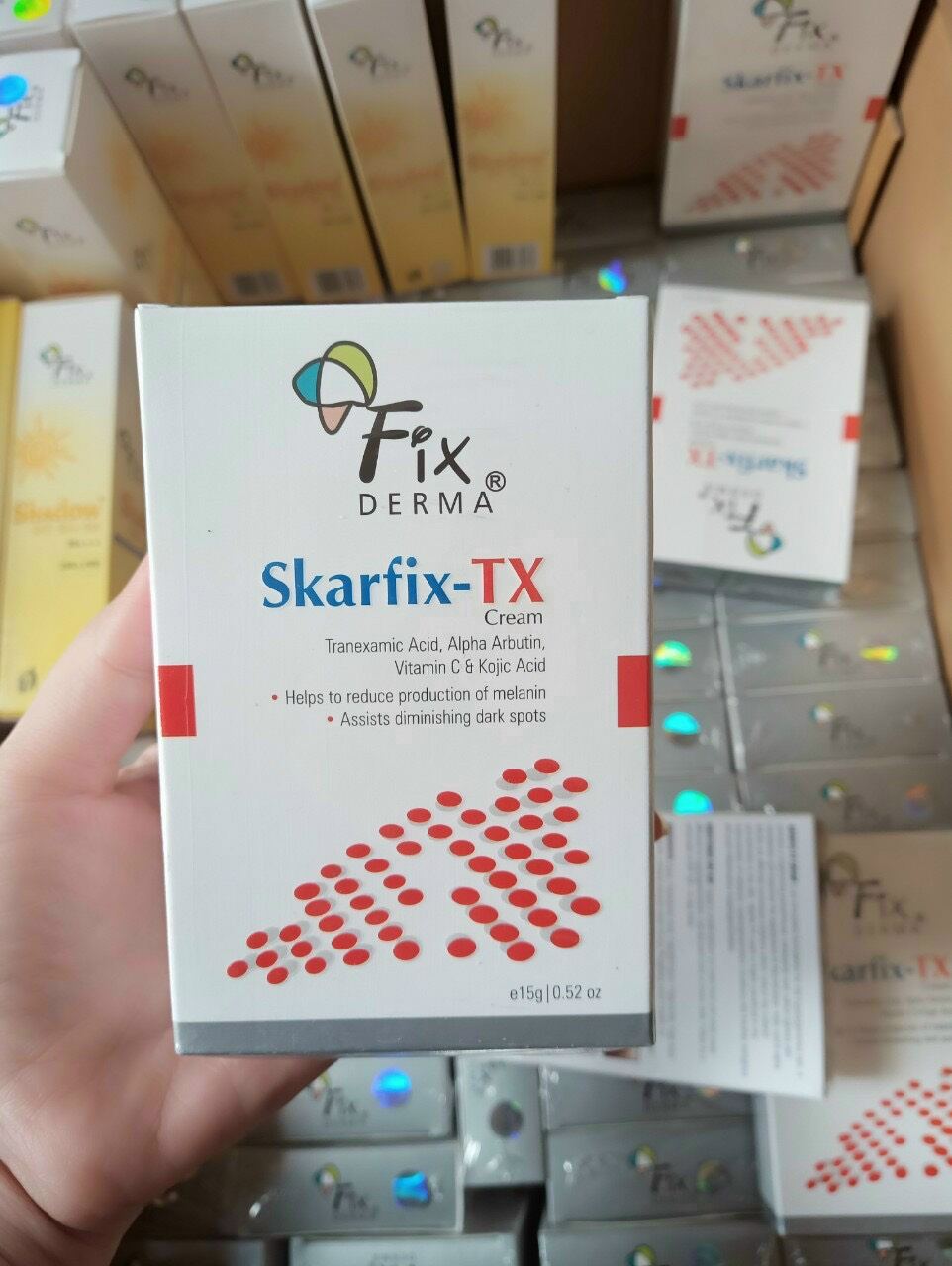 Kem mờ thâm nám ,tàn nhang Fixderma Skarfix-TX