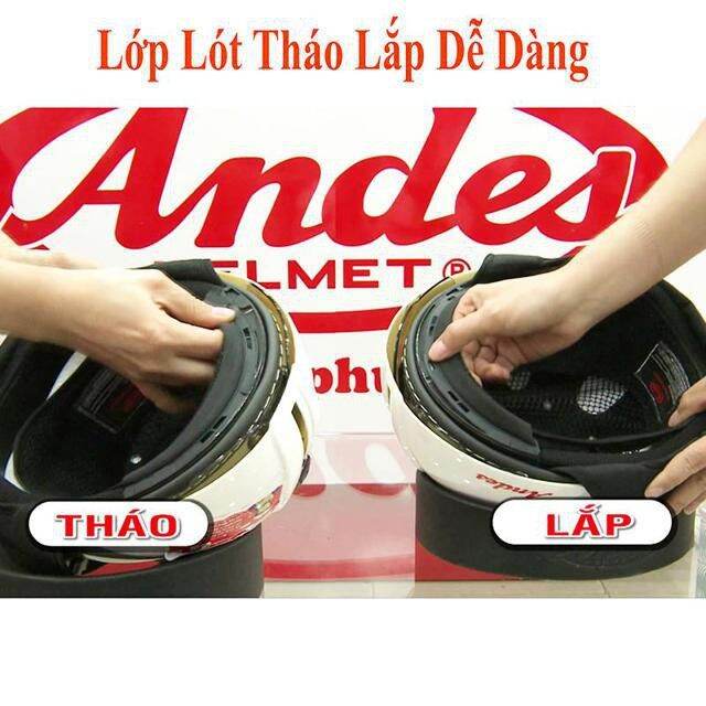 nón bảo hiểm andes 108mE 3S