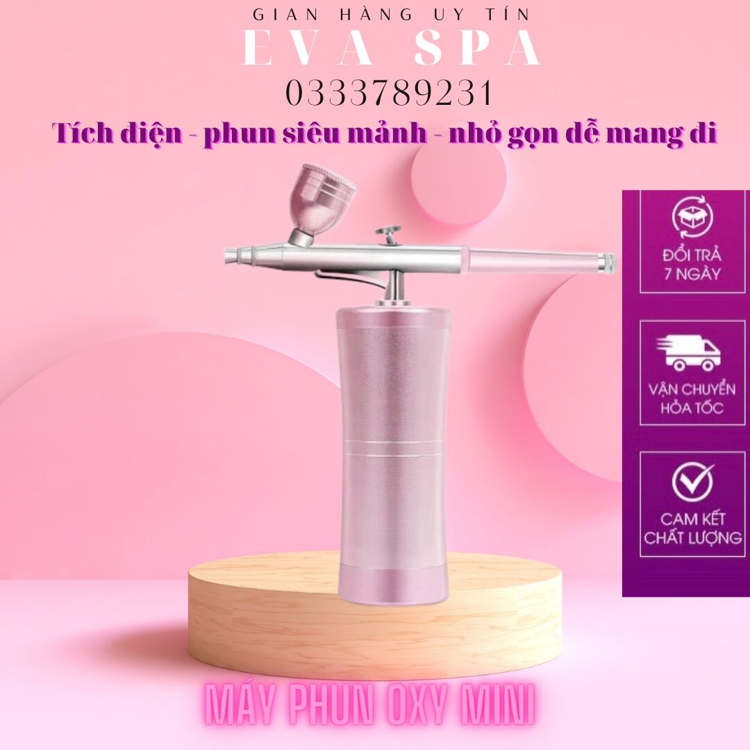 Máy phun oxy mini cực khỏe tích điện 2020