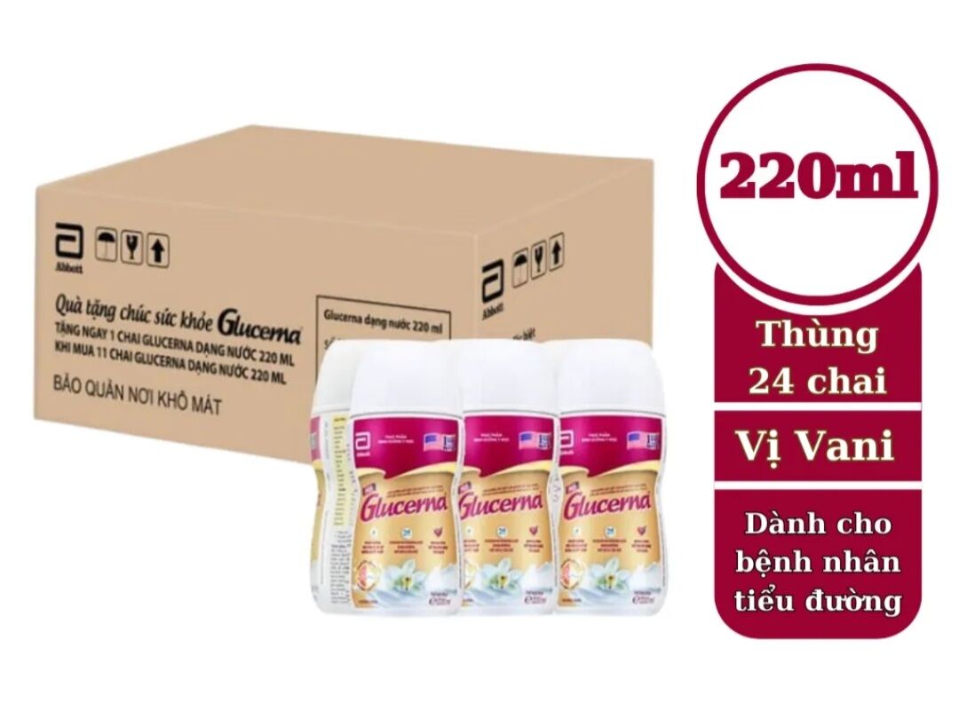 Sữa Glucerna chai nước 220ml