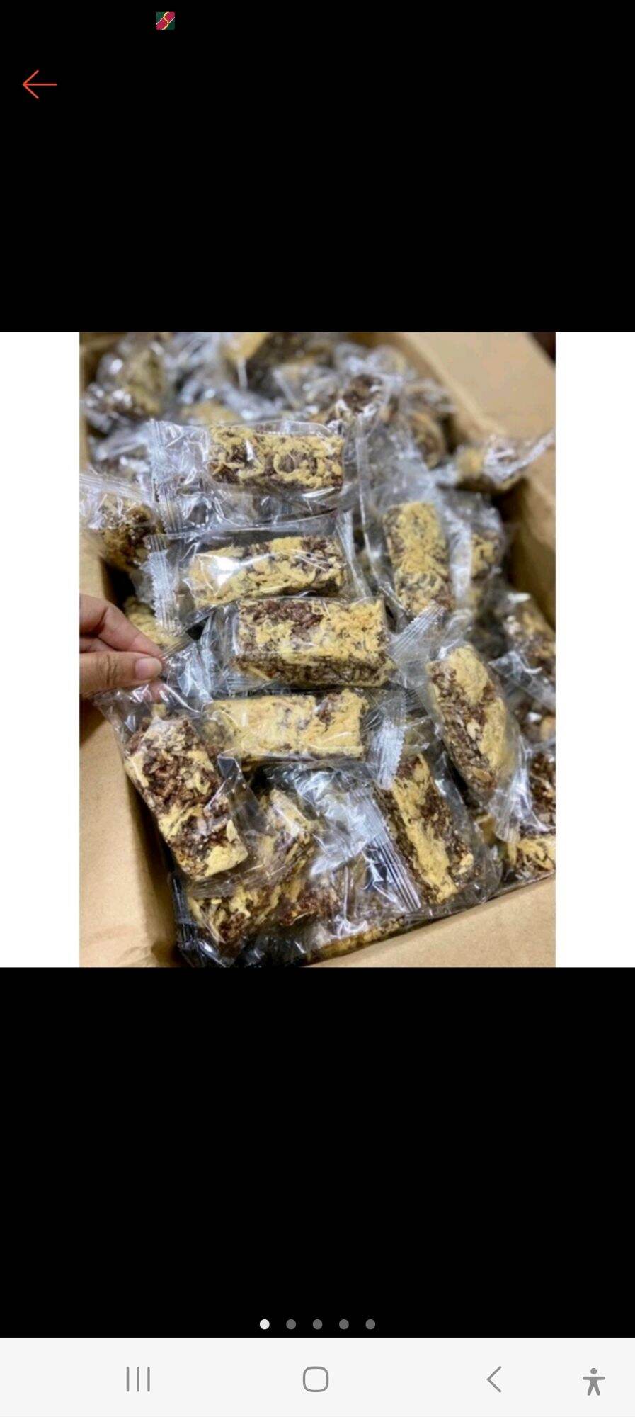 Thanh gạo lức chà bông mix hạt 1kg
