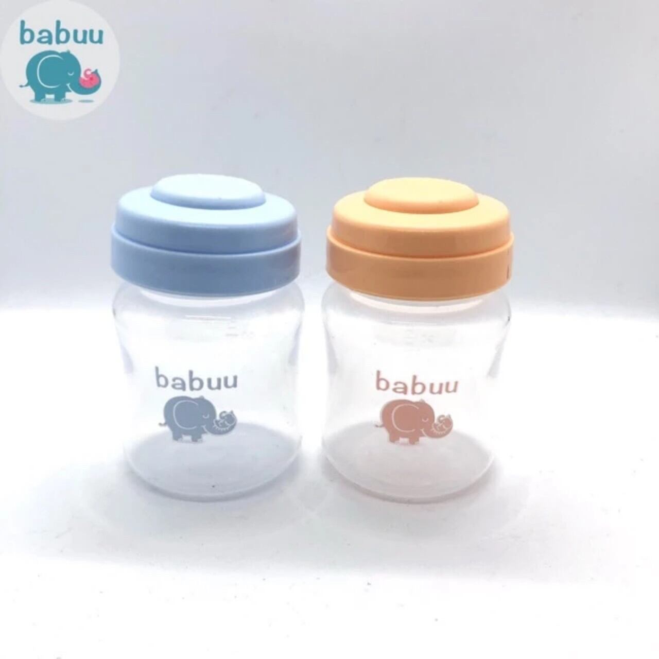 Bộ 3 bình trữ sữa 120ml BaBuu nhật bản [trữ tối đa 150ml]