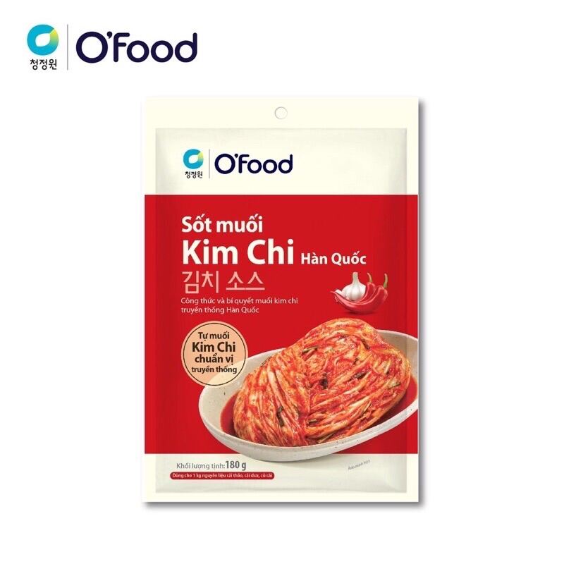 Sốt Muối Kim Chi Hàn Quốc O Food Miwon 180G