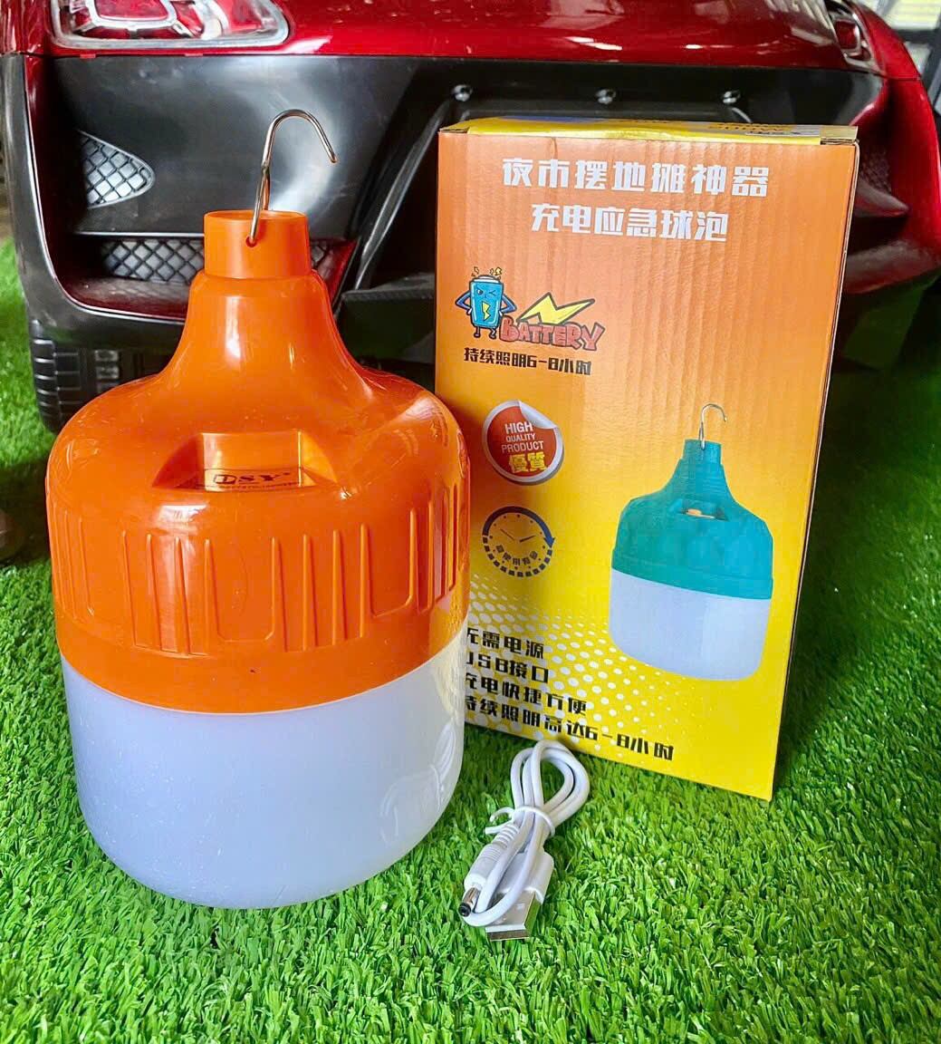 Bóng trụ tích điện, Bóng đèn sạc tích điện 50w tiện lợi